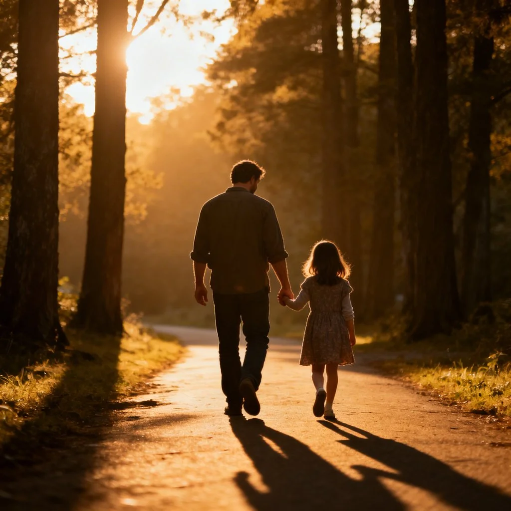 Father and daughter - Anchor legacy memory app