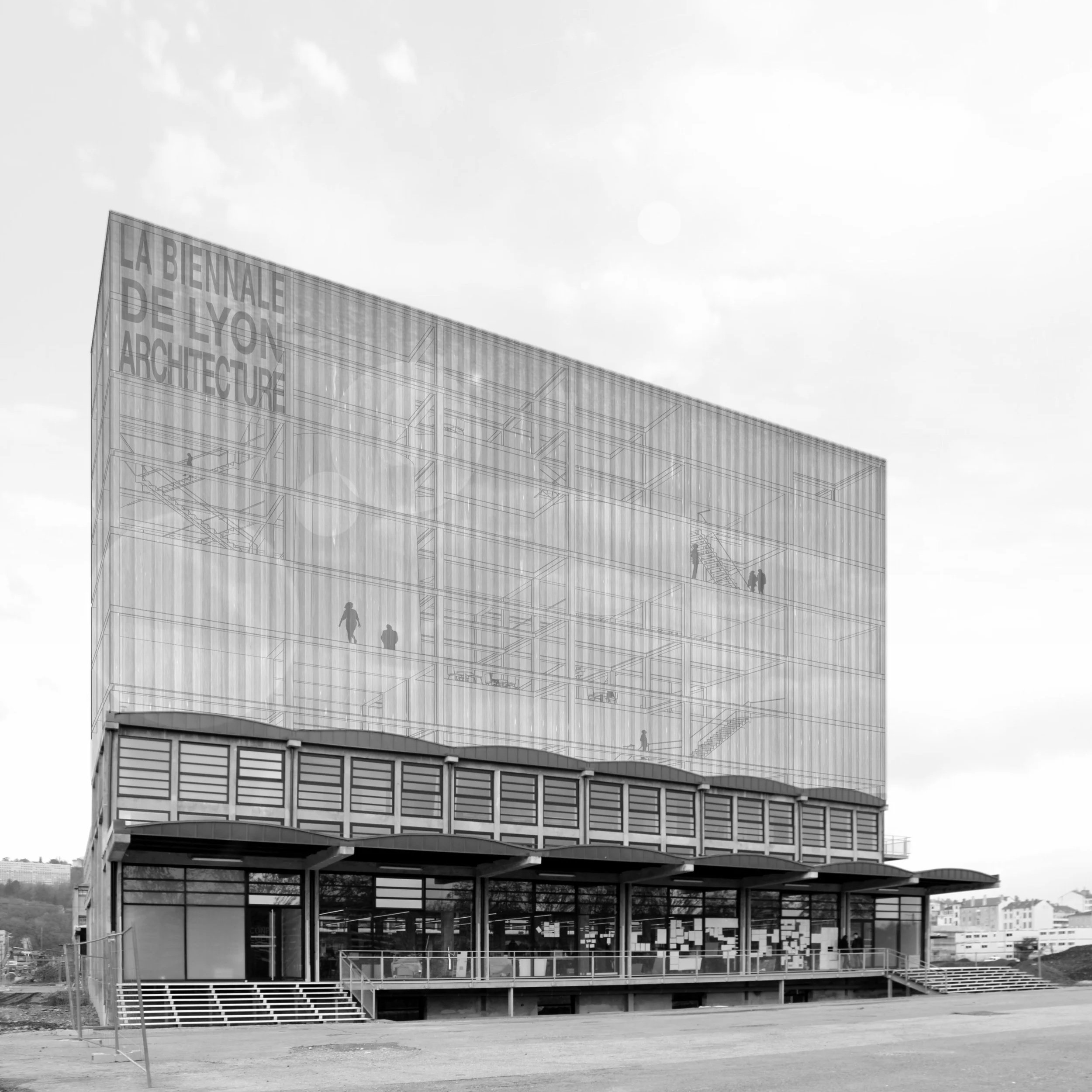 Kurzentwurf "Hyperculture" für eine Architekturbiennale in Lyon (FR)