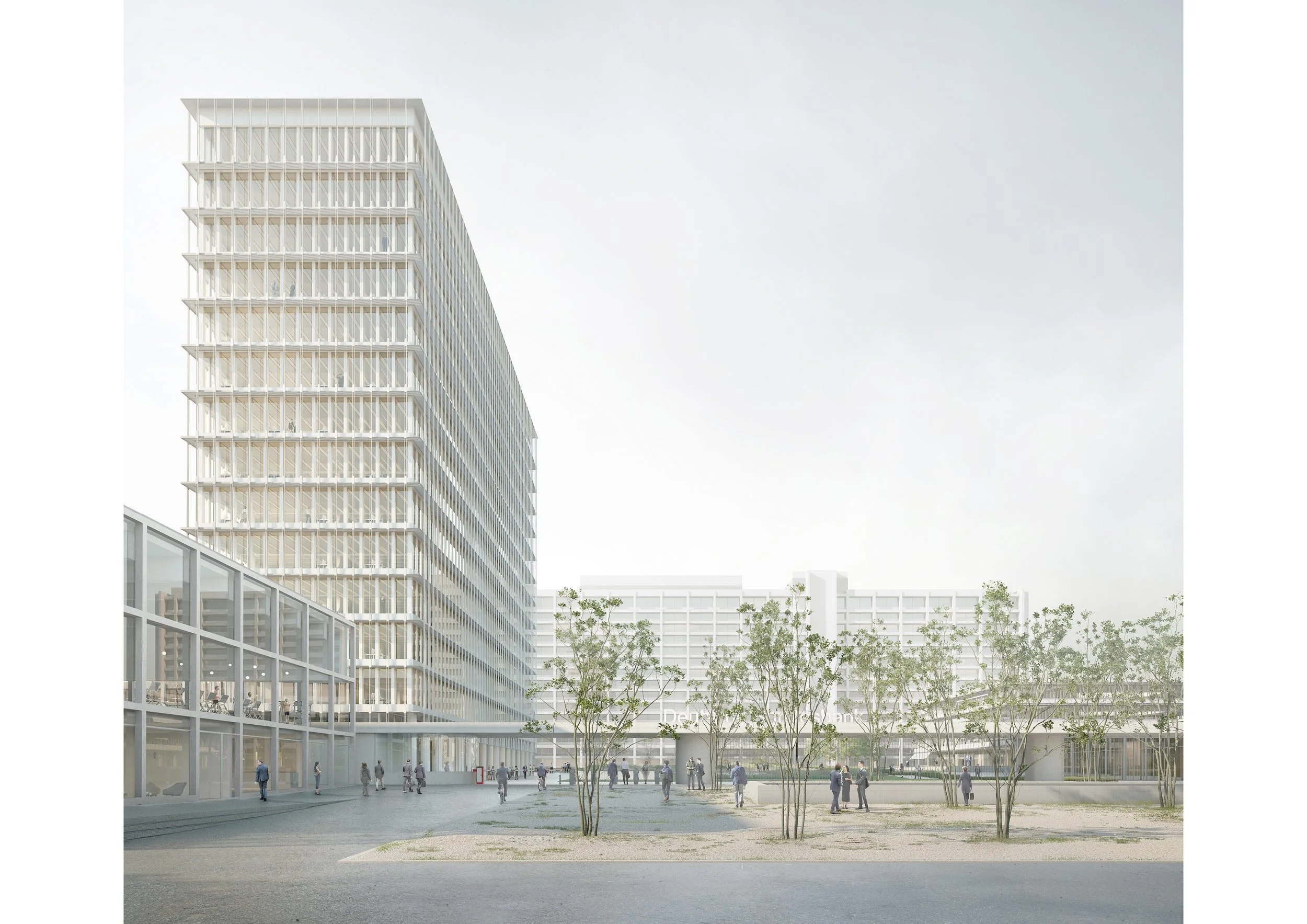 1. Preis Wettbewerb "Neuer Campus der Deutschen Bundesbank" in Frankfurt (DE)