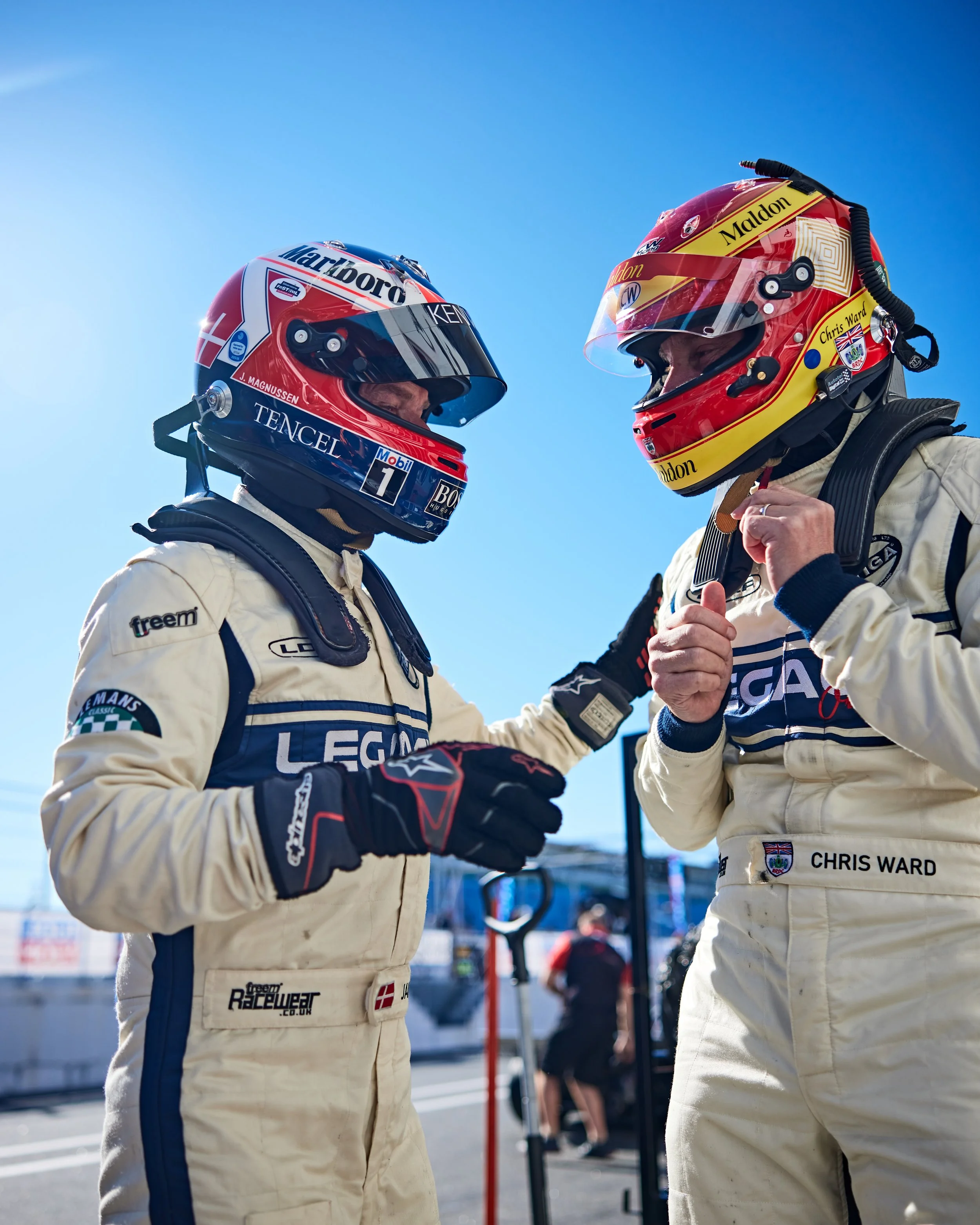 Driver Chris Ward Legacy Outlaws Classic Endurance Racing Lola T70 Peter Auto Motor Racing Legends Team Jan Magnussen