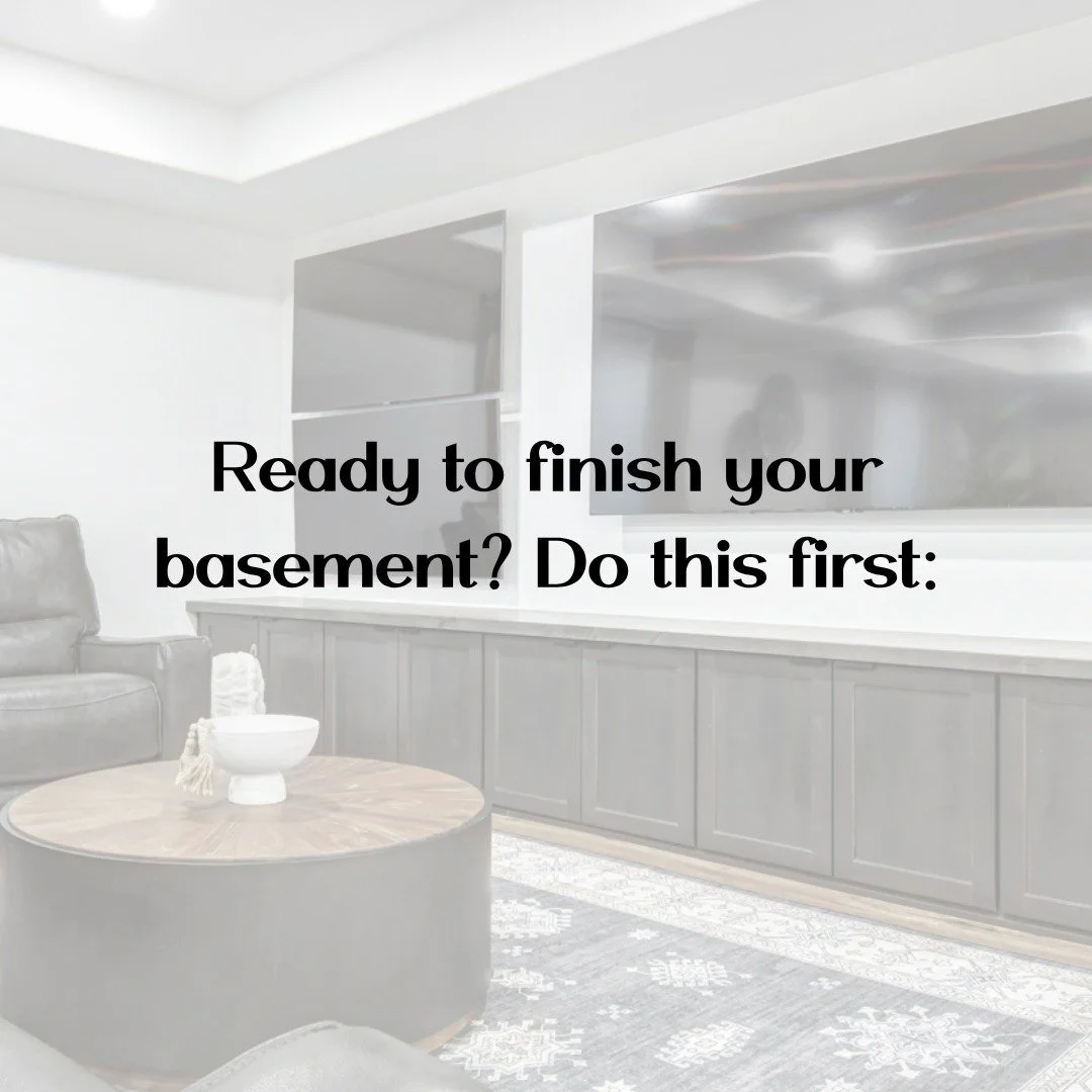 Ready to finish your basement? We all want to jump to the fun design part, but it all starts with a solid as-built. Let's get the details nailed down so that we can design around the obstacles - like low hanging HVAC and unfortunately placed posts - 