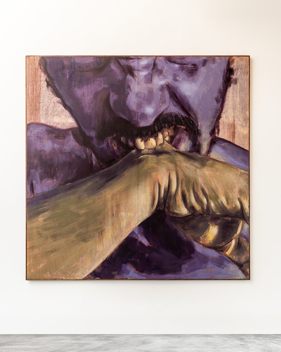 7 PM. 
Óleo sobre madera. 
150cm x 150cm.