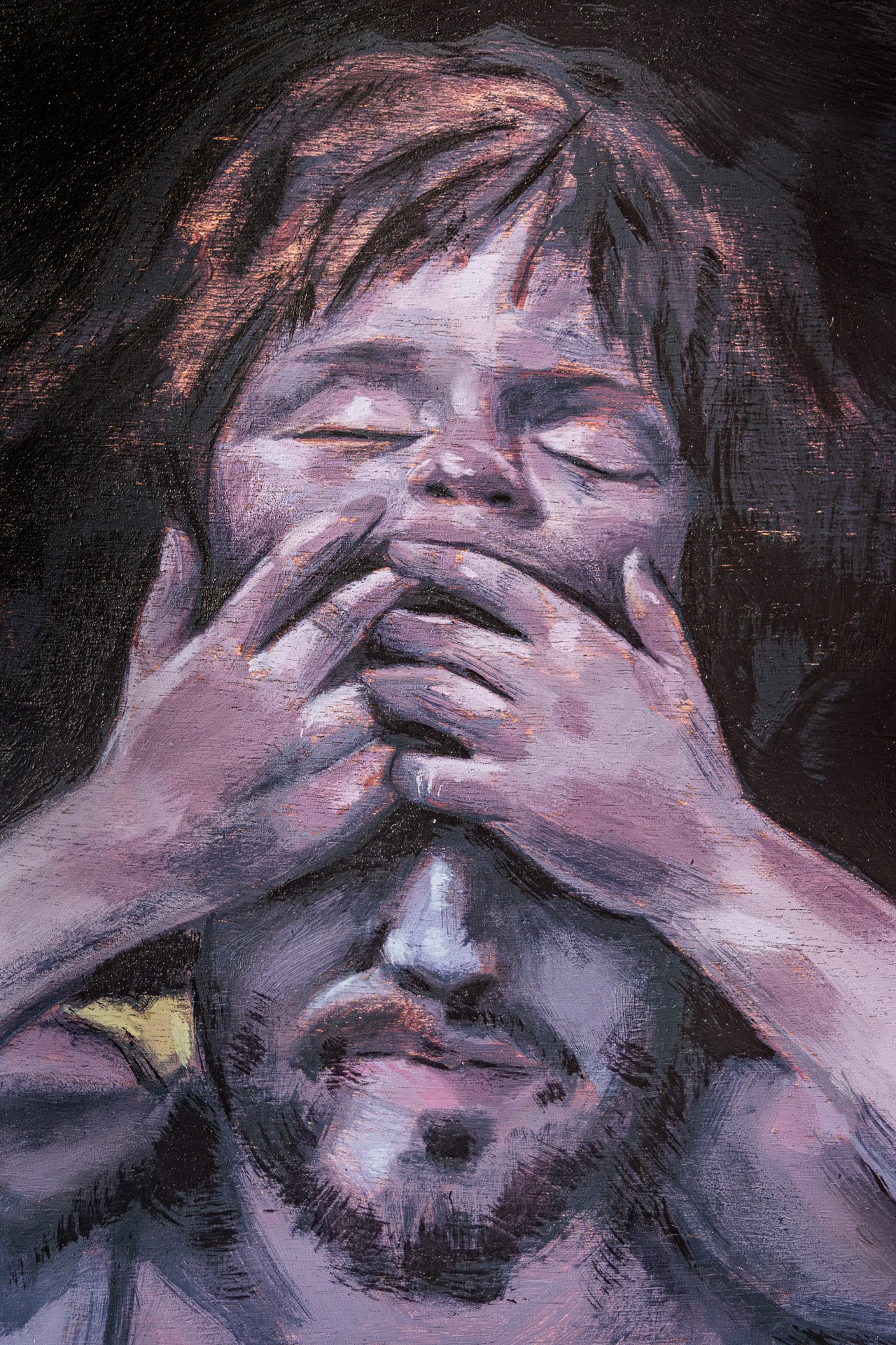 Solo sé cuidar a otro. Detalle