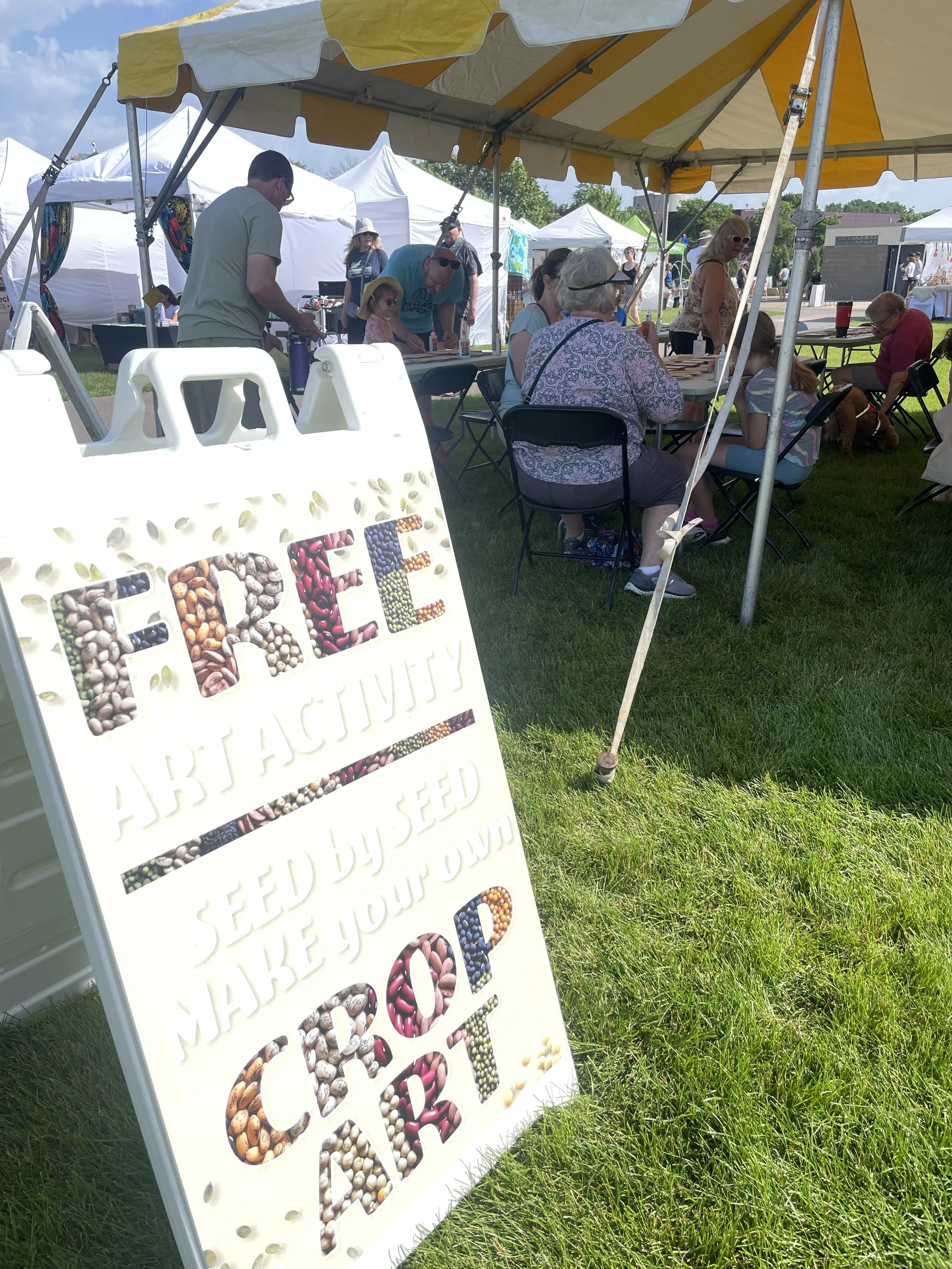 Crop Art Activity