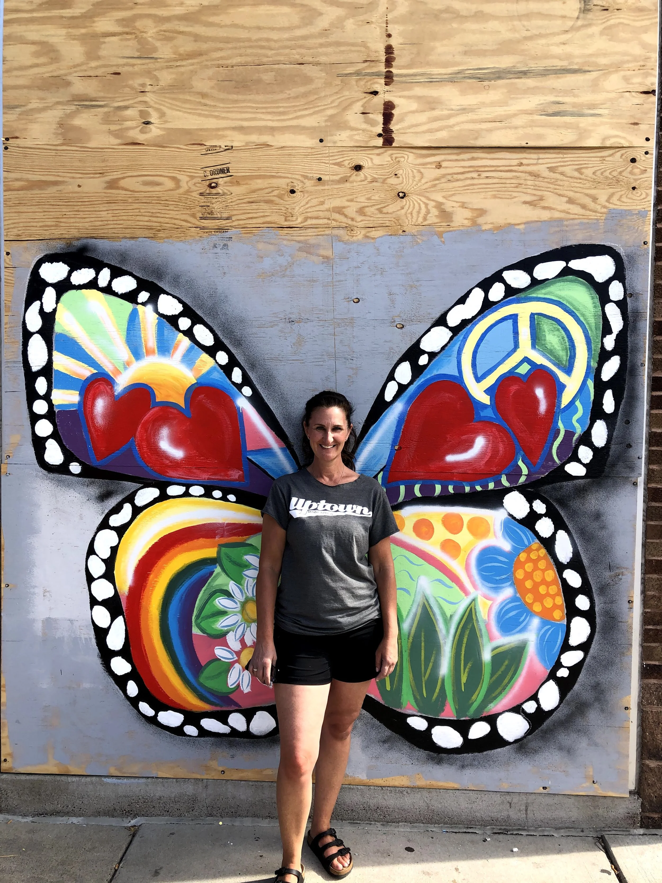 Butterfly Mural by Jill Osiecki