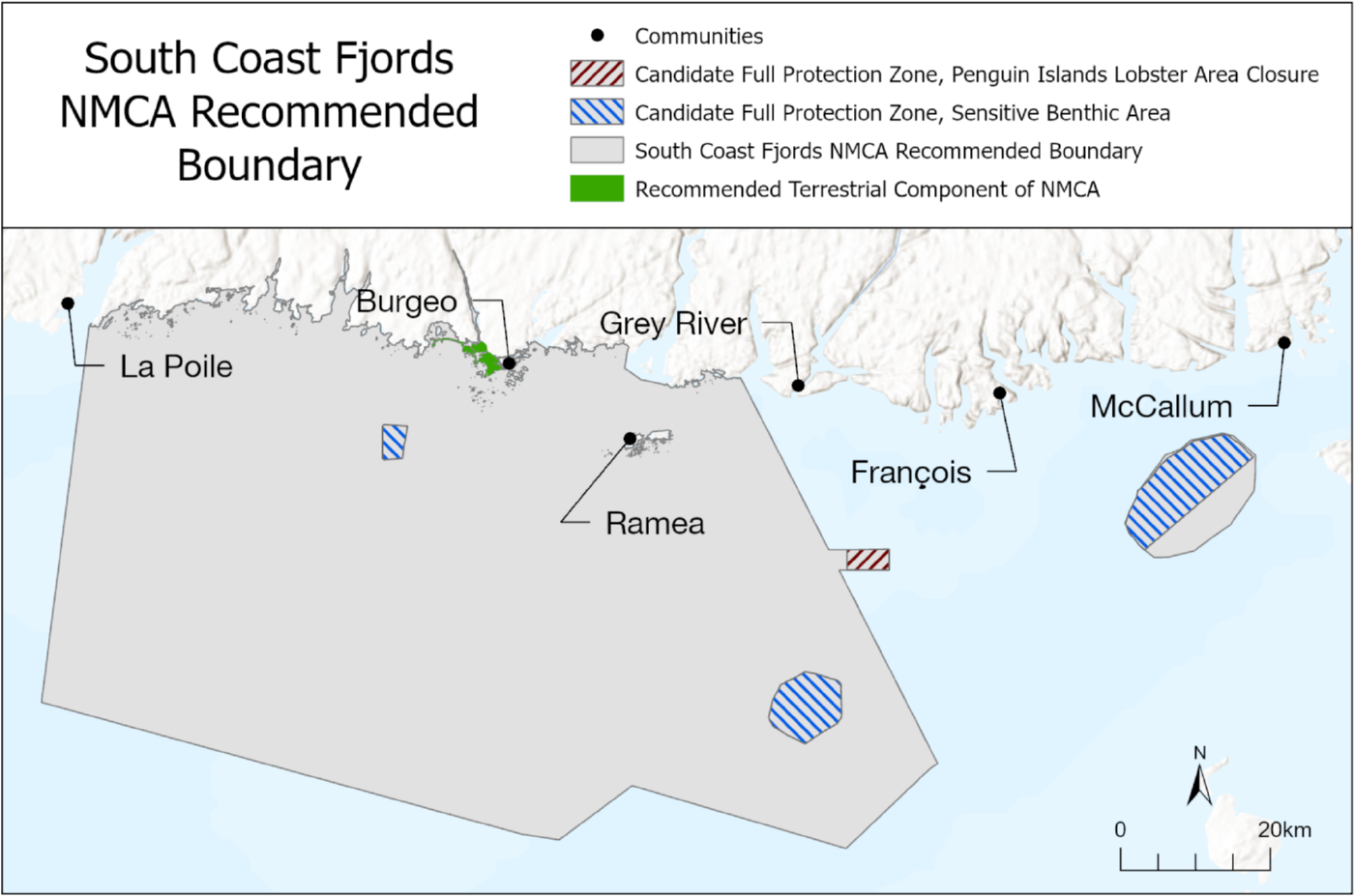 Proposed South Coast Fjords NMCA – Boundary Update