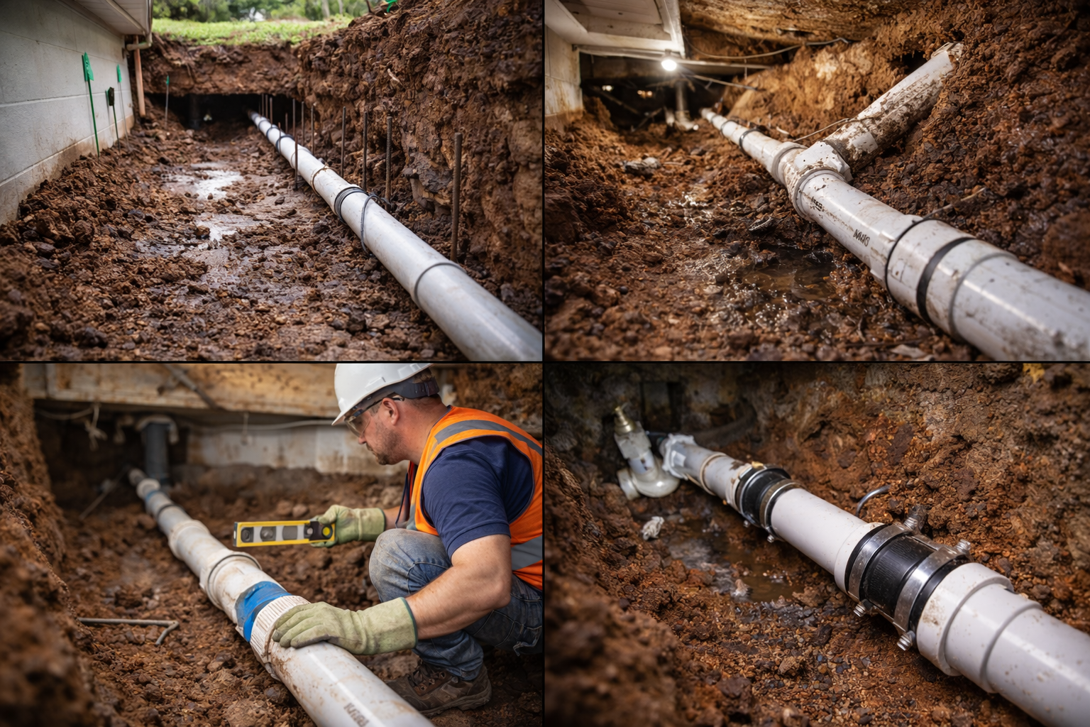 Plumbing System Repairs (Underground & Structural)