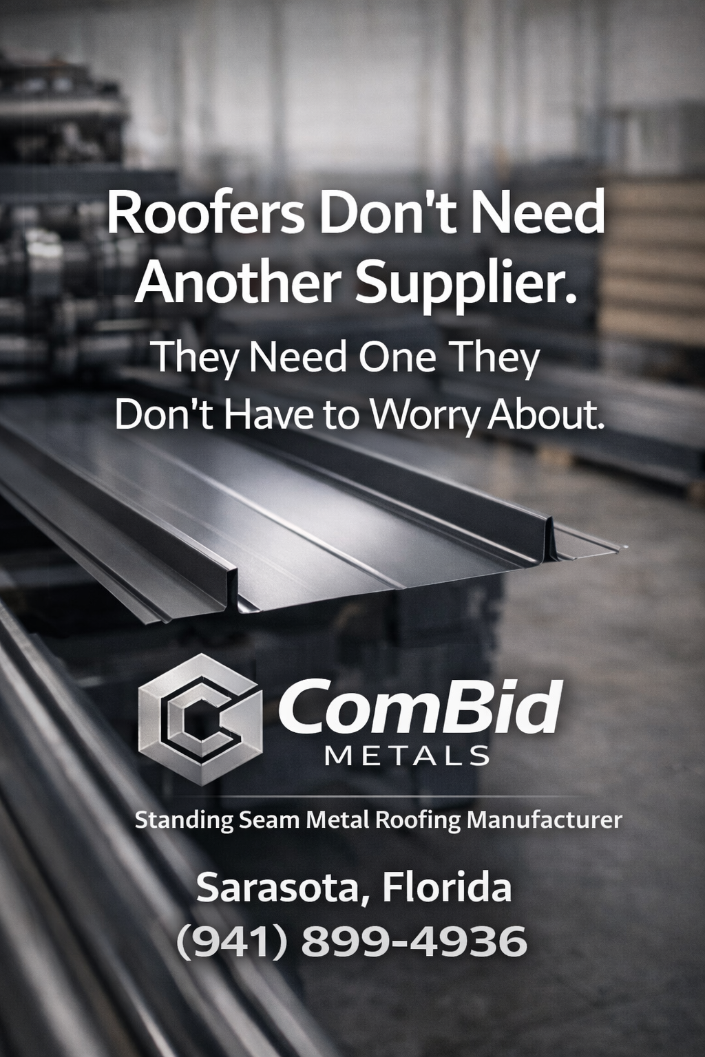 Roofers Don’t Need Another Supplier.They Need One They Don’t Have to Worry About.