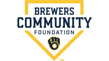 Brewers Community Foundation logo with a yellow and blue shield design