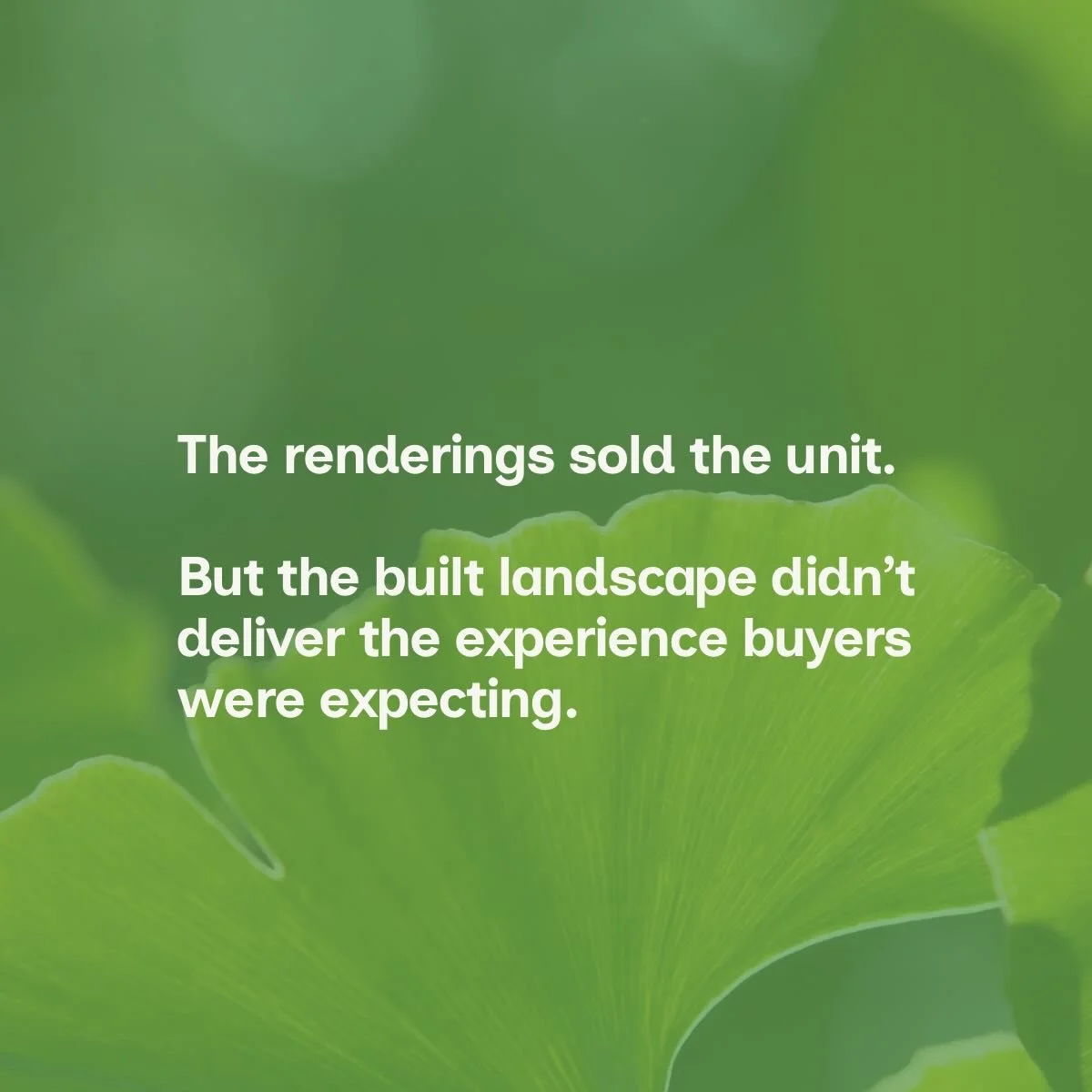 We spend a lot of time in the office talking through our projects&mdash;what worked, what didn&rsquo;t, and what we&rsquo;d do differently next time.

One thing that comes up again and again is how much the timing of landscape shapes the final outcom