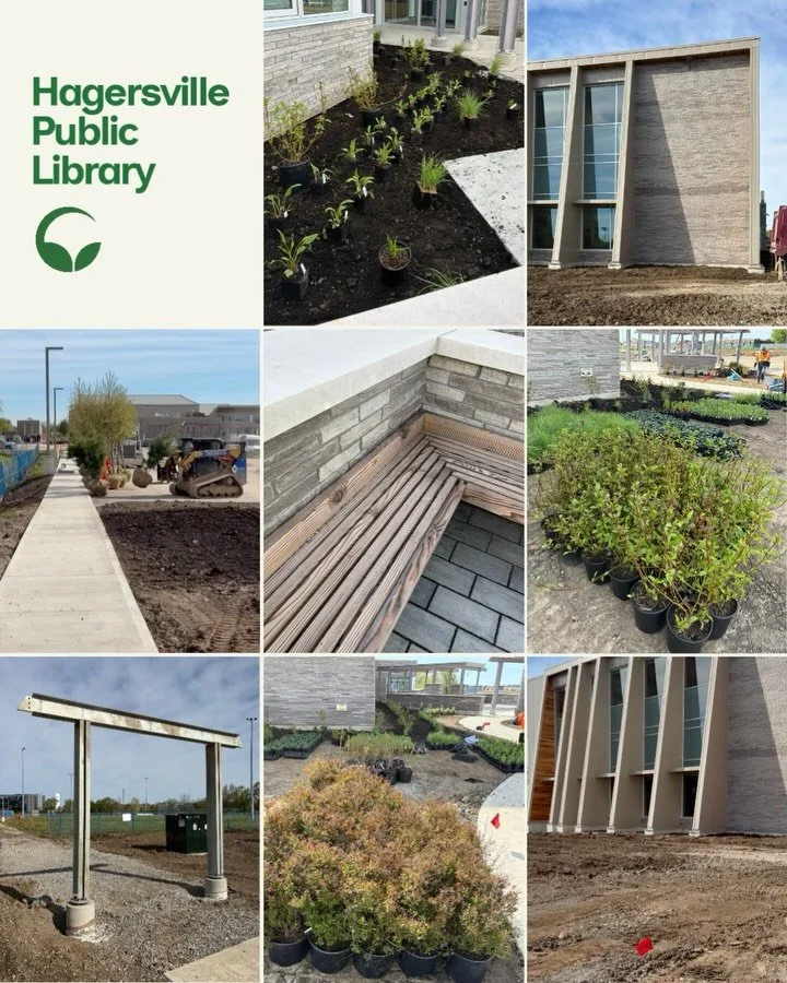 It&rsquo;s planting day at Hagersville Public Library!

Site visits improve outcomes by keeping design connected to what&rsquo;s actually happening on the ground.

They allow real-time decisions. If soil conditions vary, spacing needs adjustment, or 
