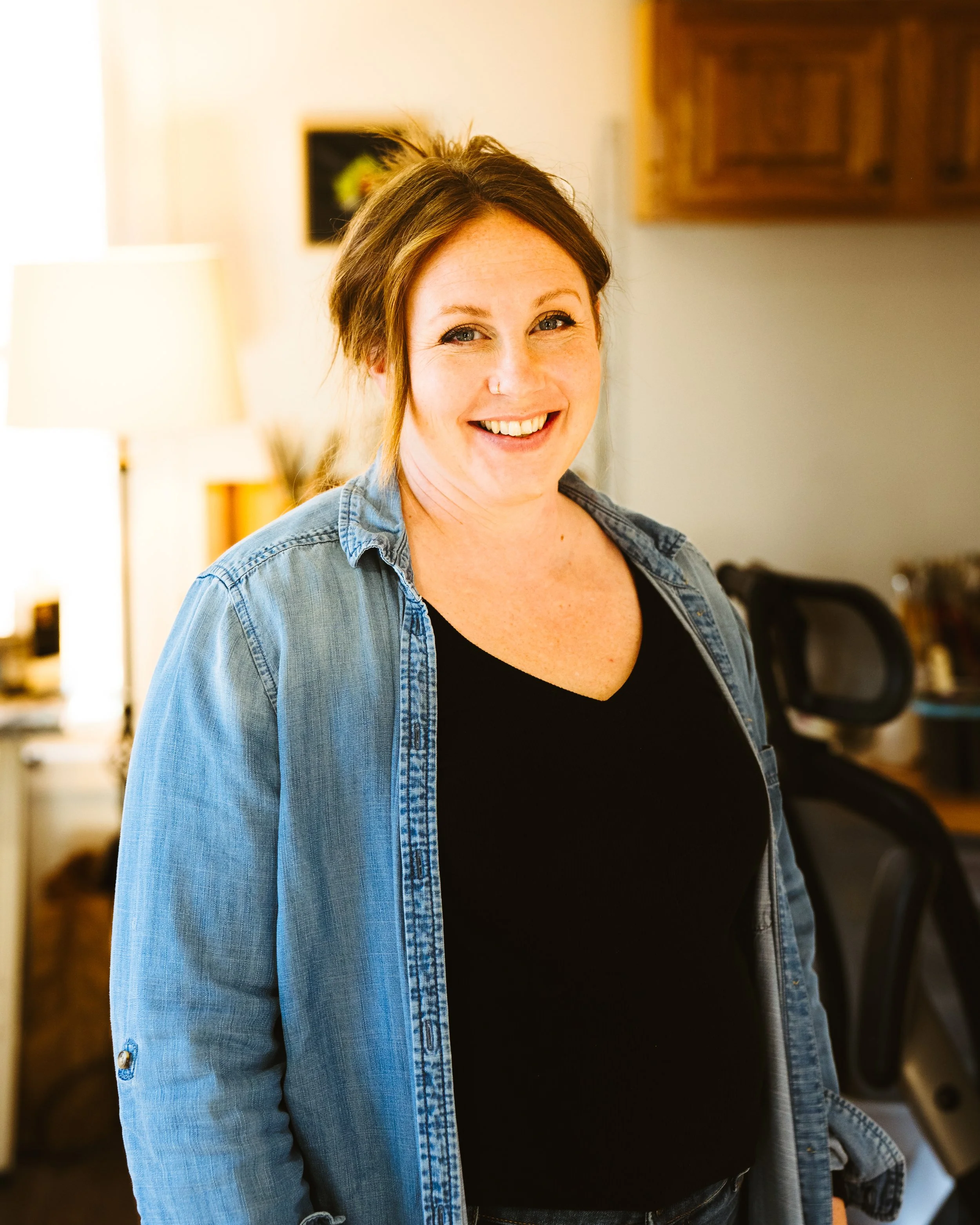 Portrait of Painter - Winchester Portrait Photographer.