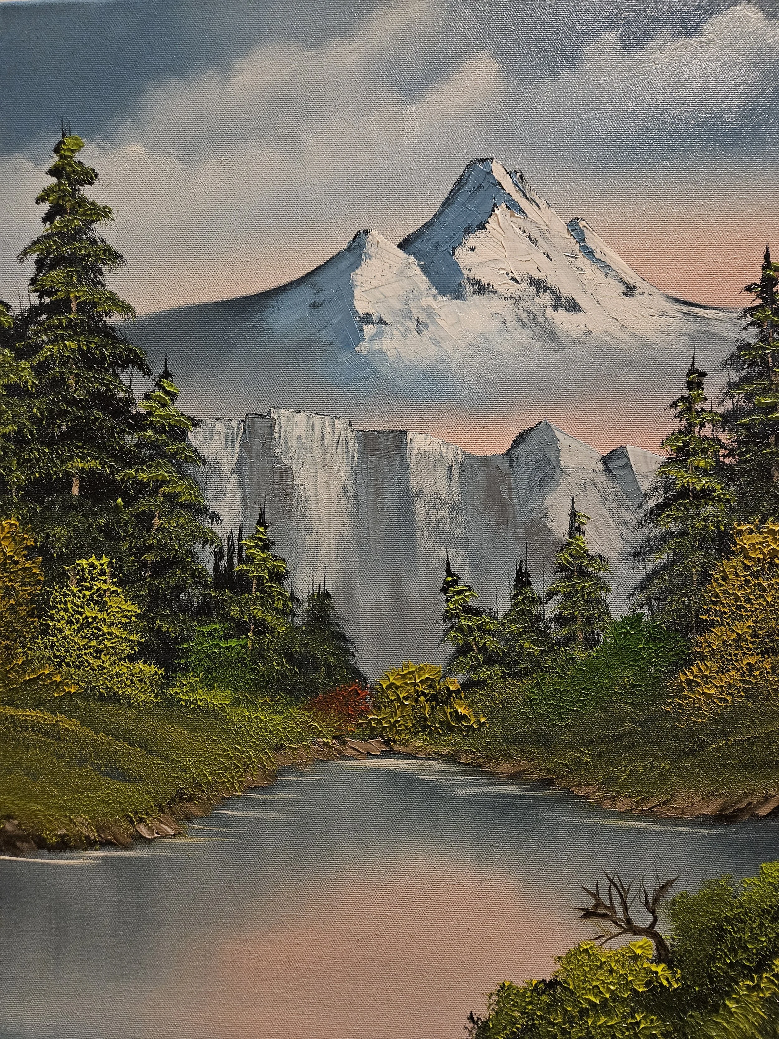 16x20 Oil on Canvas "Mountain Study"