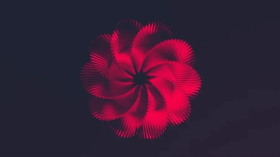 Abstract red spiral pattern resembling a software performance engine against a black background.