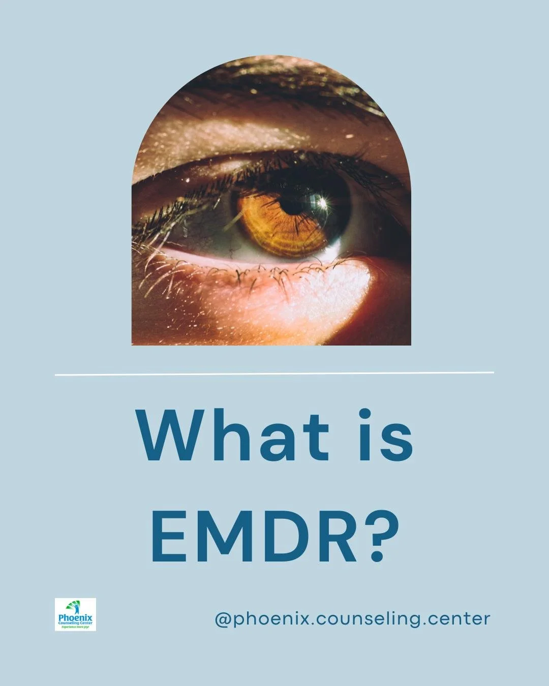 Feeling stuck in painful memories or past experiences? EMDR (Eye Movement Desensitization &amp; Reprocessing) can help your mind heal. Think of it like a wound: the body heals naturally once the block is gone.
Your brain works the same way&mdash;EMDR