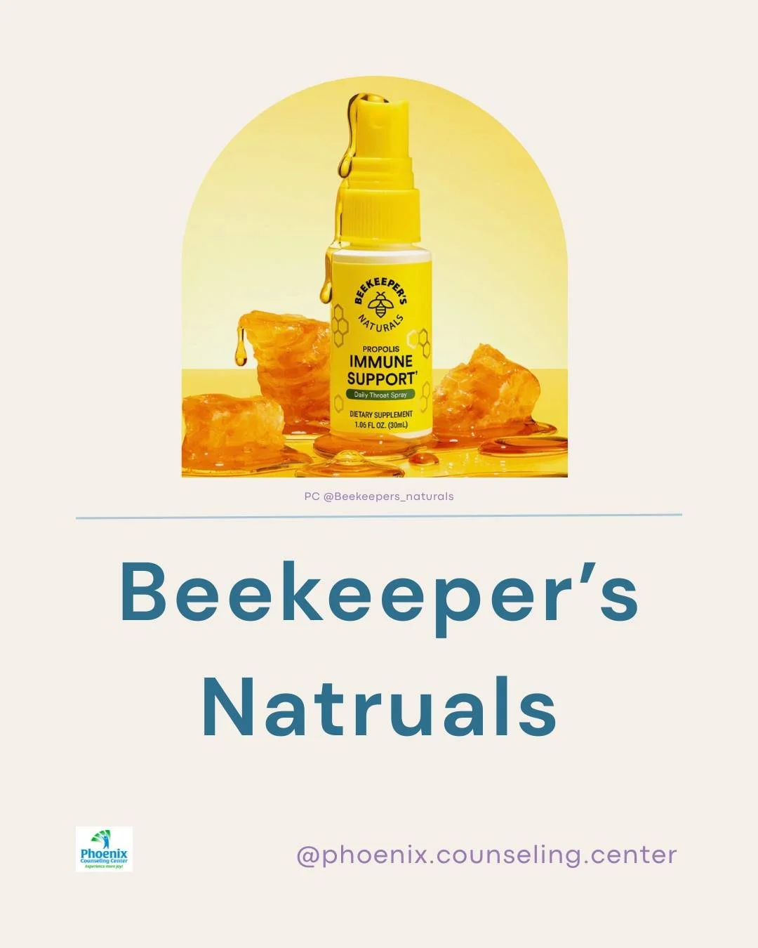 Vendor Spotlight 🐝

We&rsquo;re excited to feature @beekeepers_naturals at The Season of You Wellness Retreat!
Their bee powered wellness products support immunity and everyday health, and they&rsquo;ll be sharing their best-selling Propolis Immune 