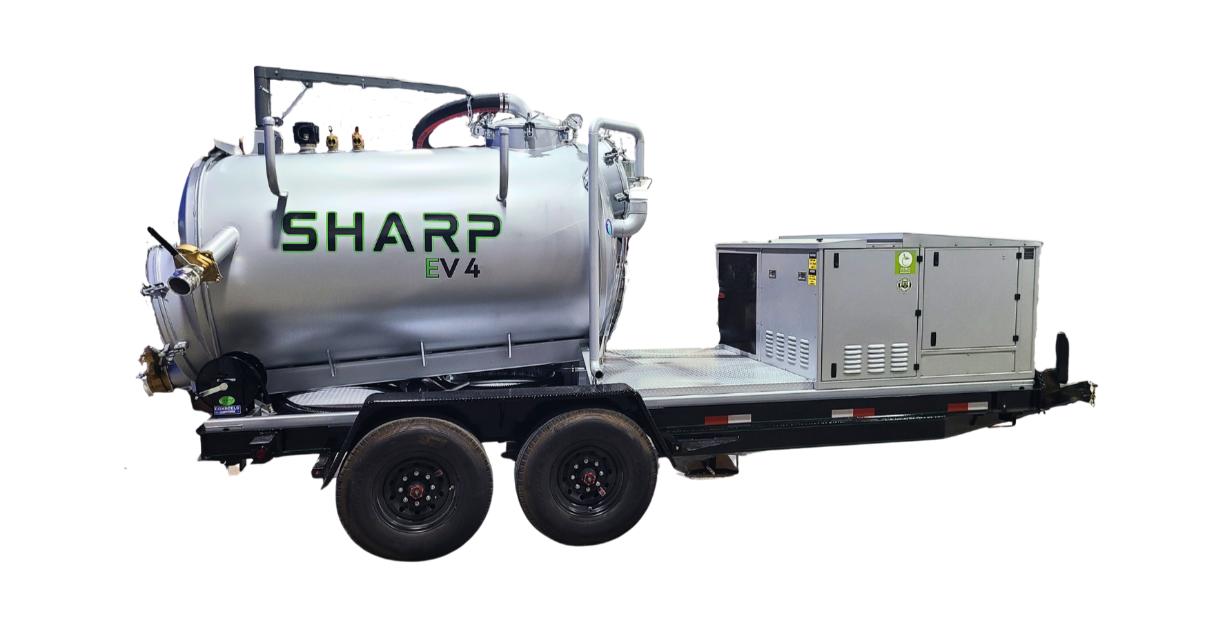 SHARP HYDROVAC EV4 WITH TRAILER