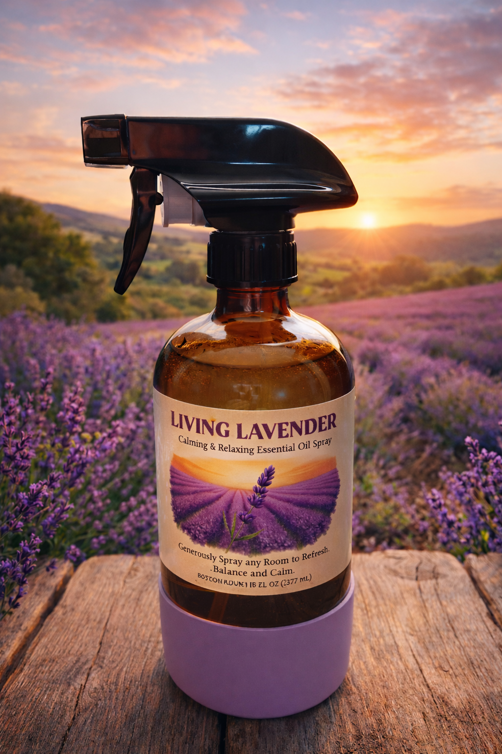 16oz Living  Lavender Spray