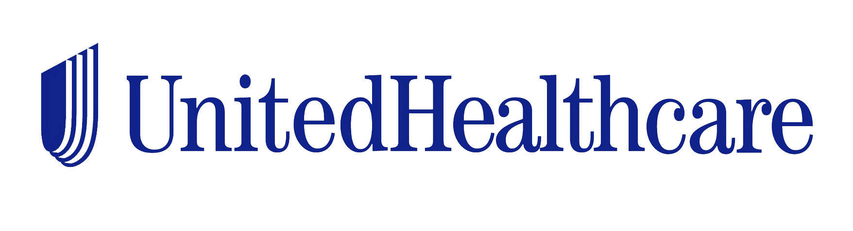 UnitedHealthcare logo with stylized blue 'U' icon and the company name in blue text.