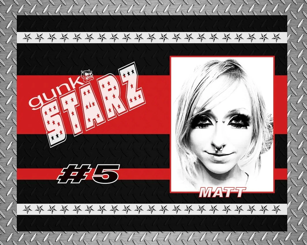 Gunkstar 000005 is @mattaroniiii ✯🪪✯ See what they had to say when asked the gunkiest of questions. 

✯ ✯ ✯

#gunkstarz #gunkstar #gunkmagazine #gunk