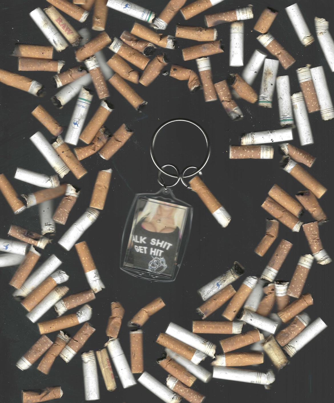 Chain Smoking Keychain