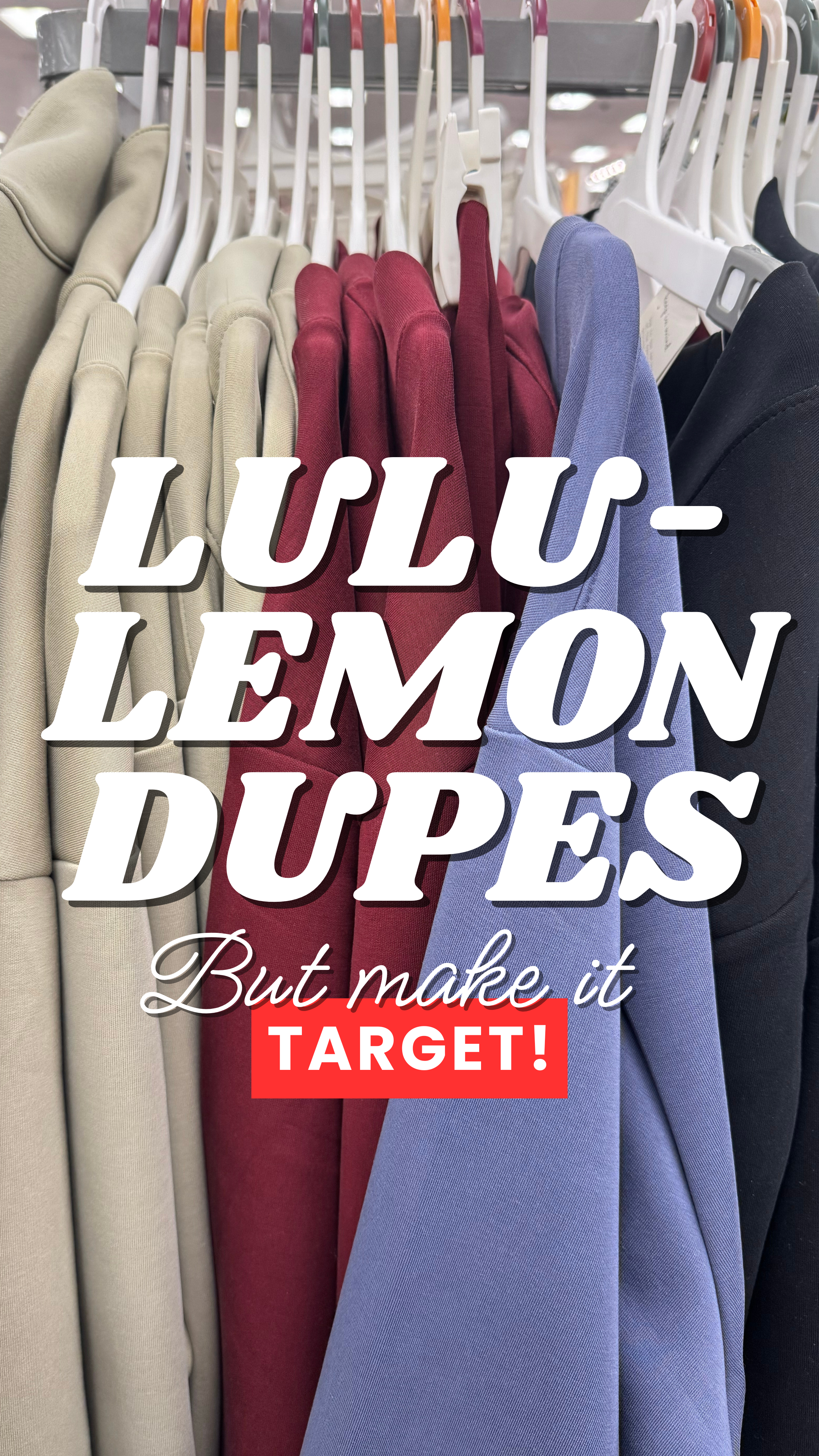 Lululemon Dupes But Make it Target