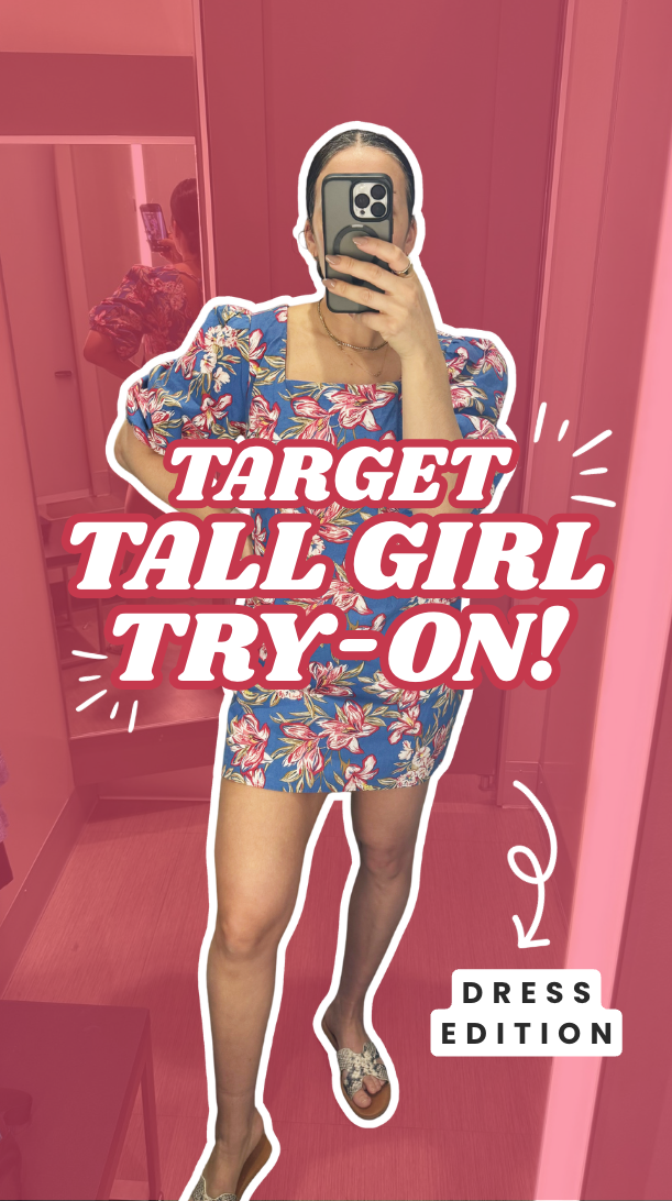 Target Tall Girl Try-On: Dress Edition