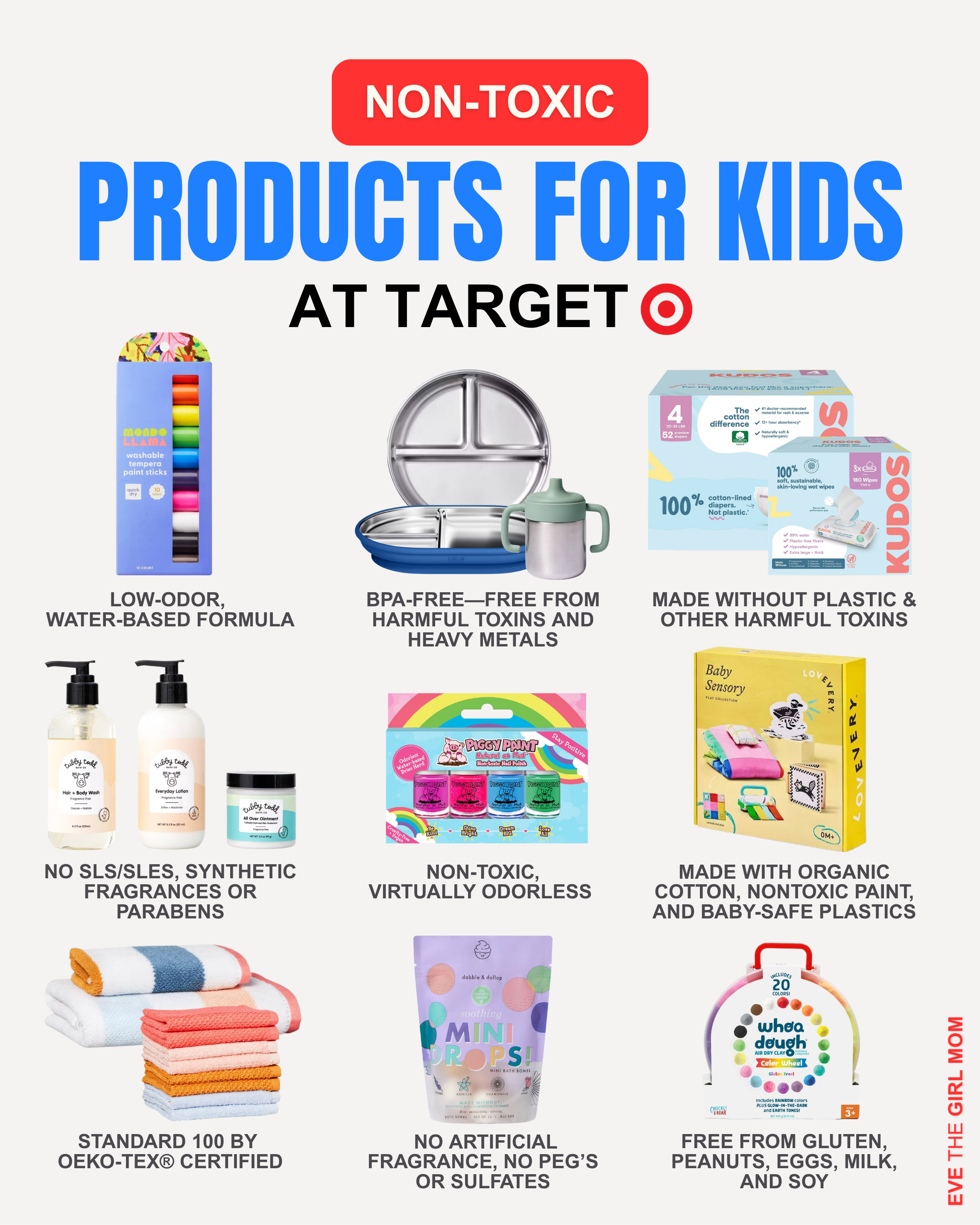 The Best Non-Toxic Kid Products at Target Right Now!