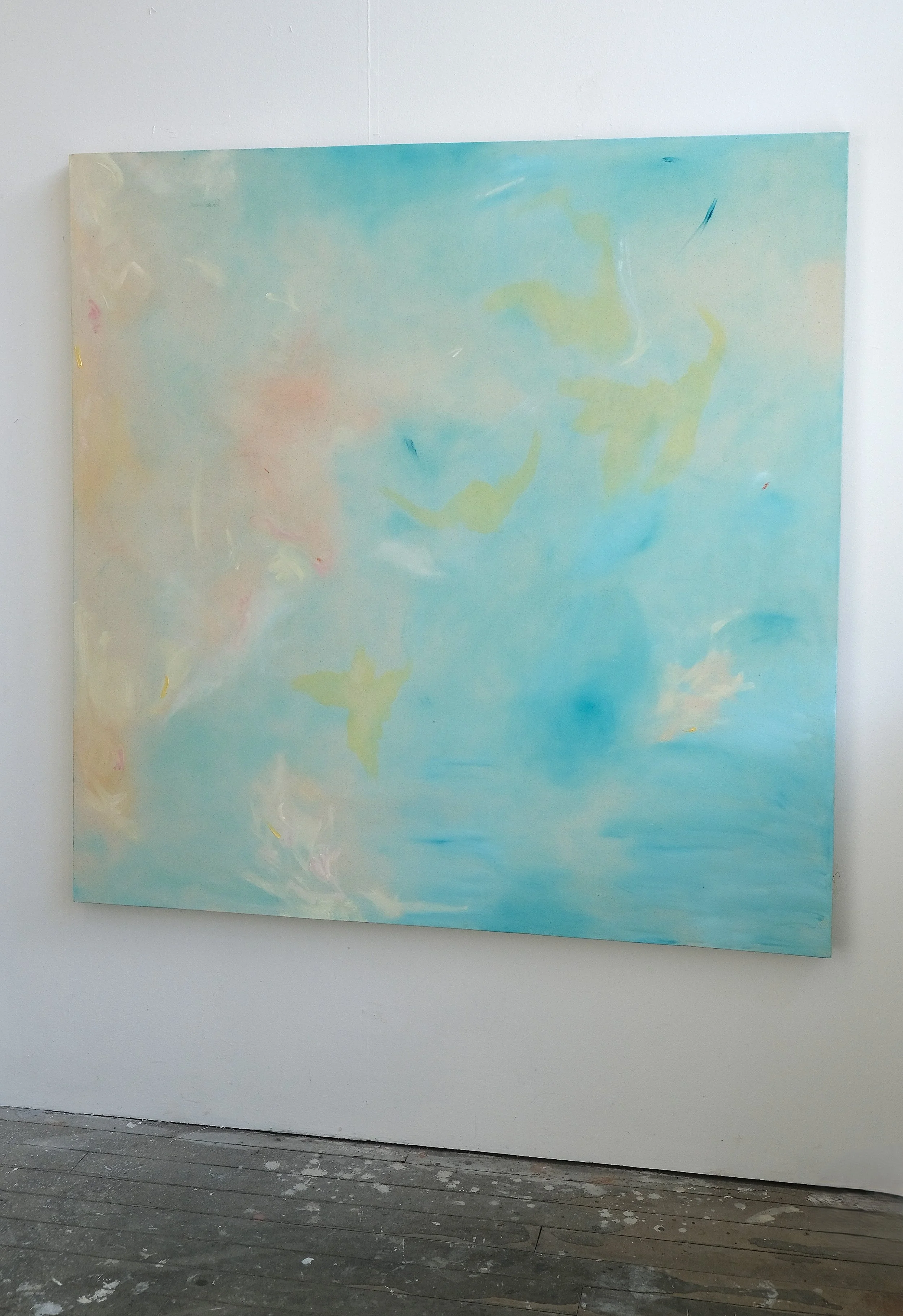 'Confluence' 2025,

Oil on canvas

140 x 140 cm