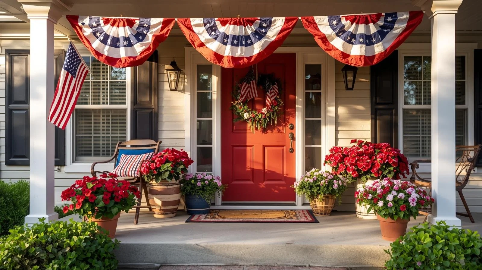 Patriotic Porch/Cherry fest