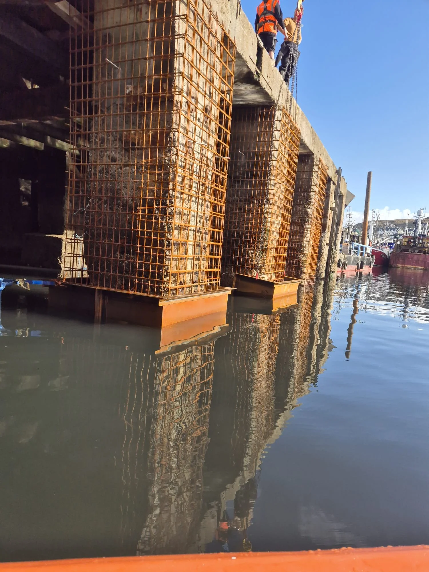 Works on Jary's Wharf