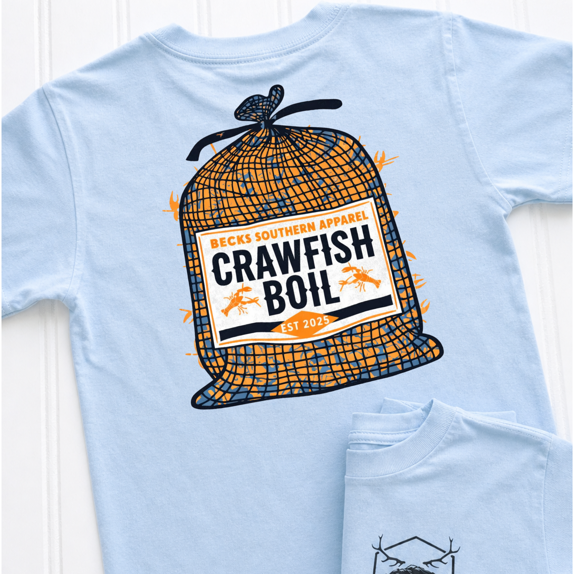 Crawfish Boil Sack Tee
