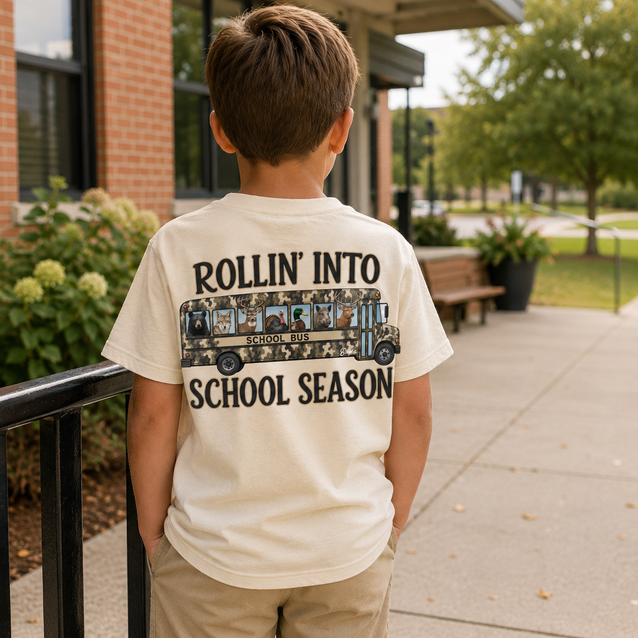 Rollin' into School Tee