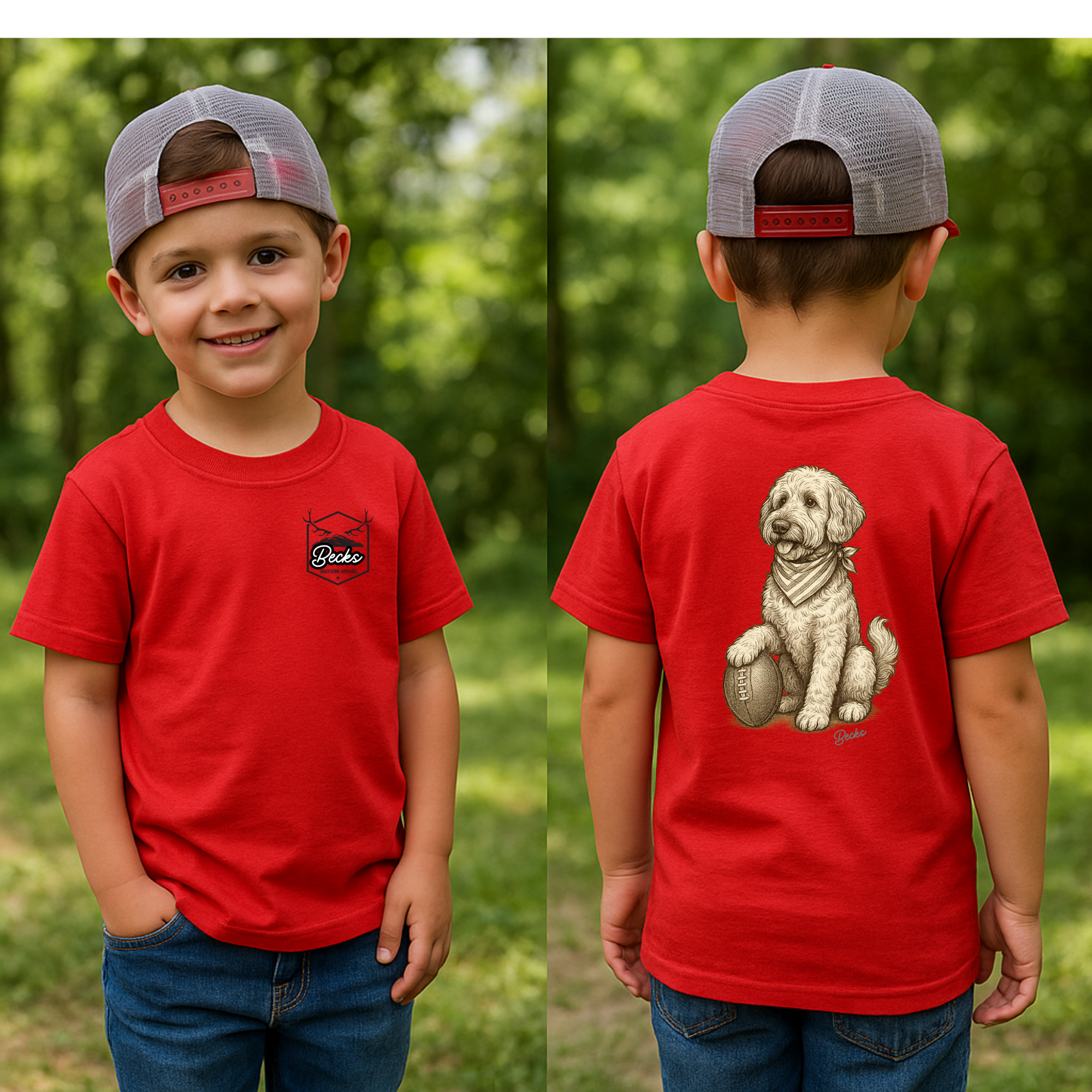 Touchdown Pup Tee