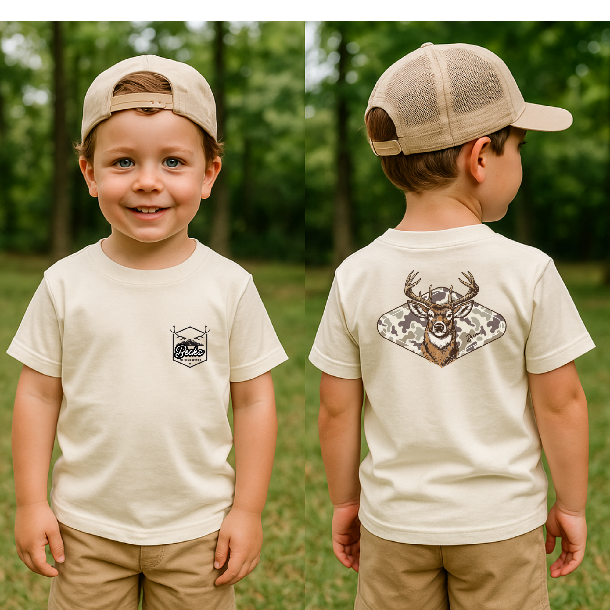 Camo Deer Tee