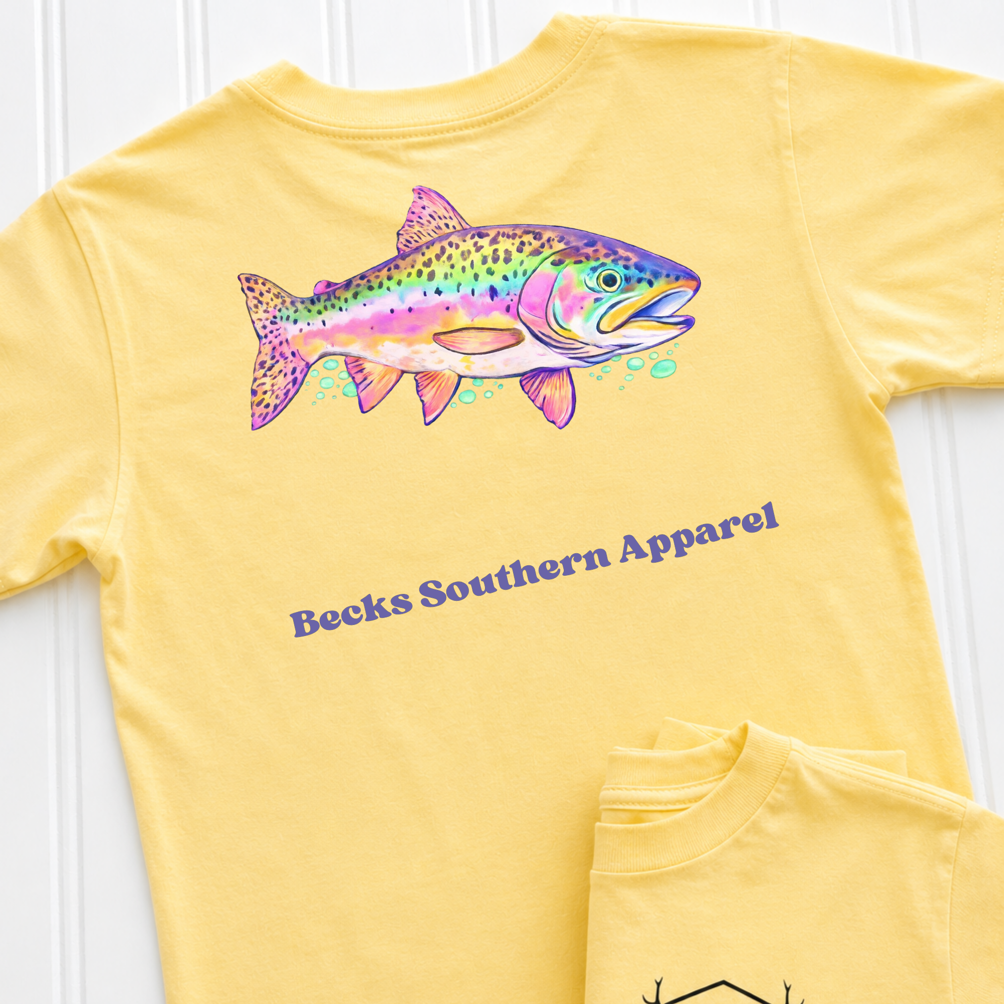 Colorful Trout Tee