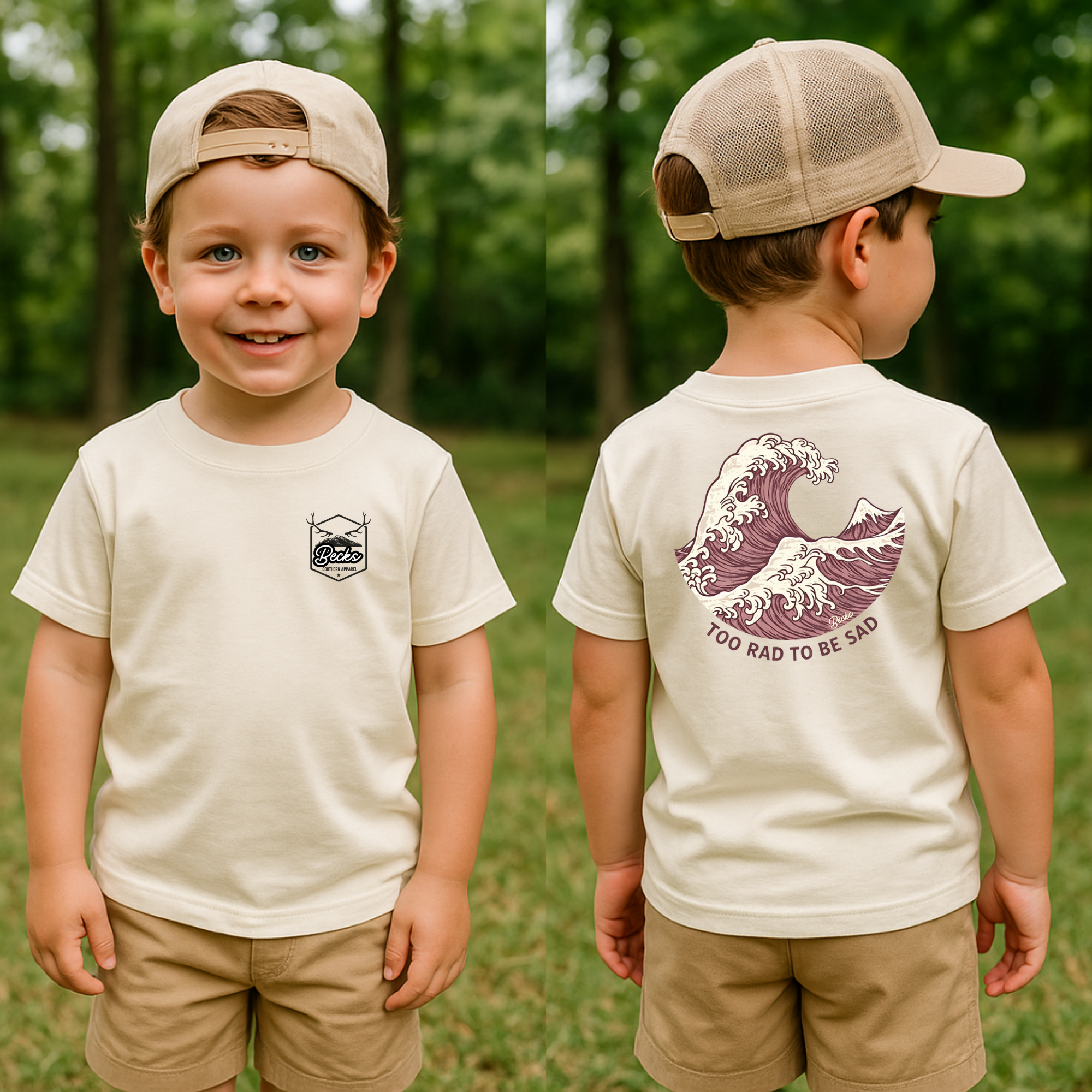 Too rad to be sad tee