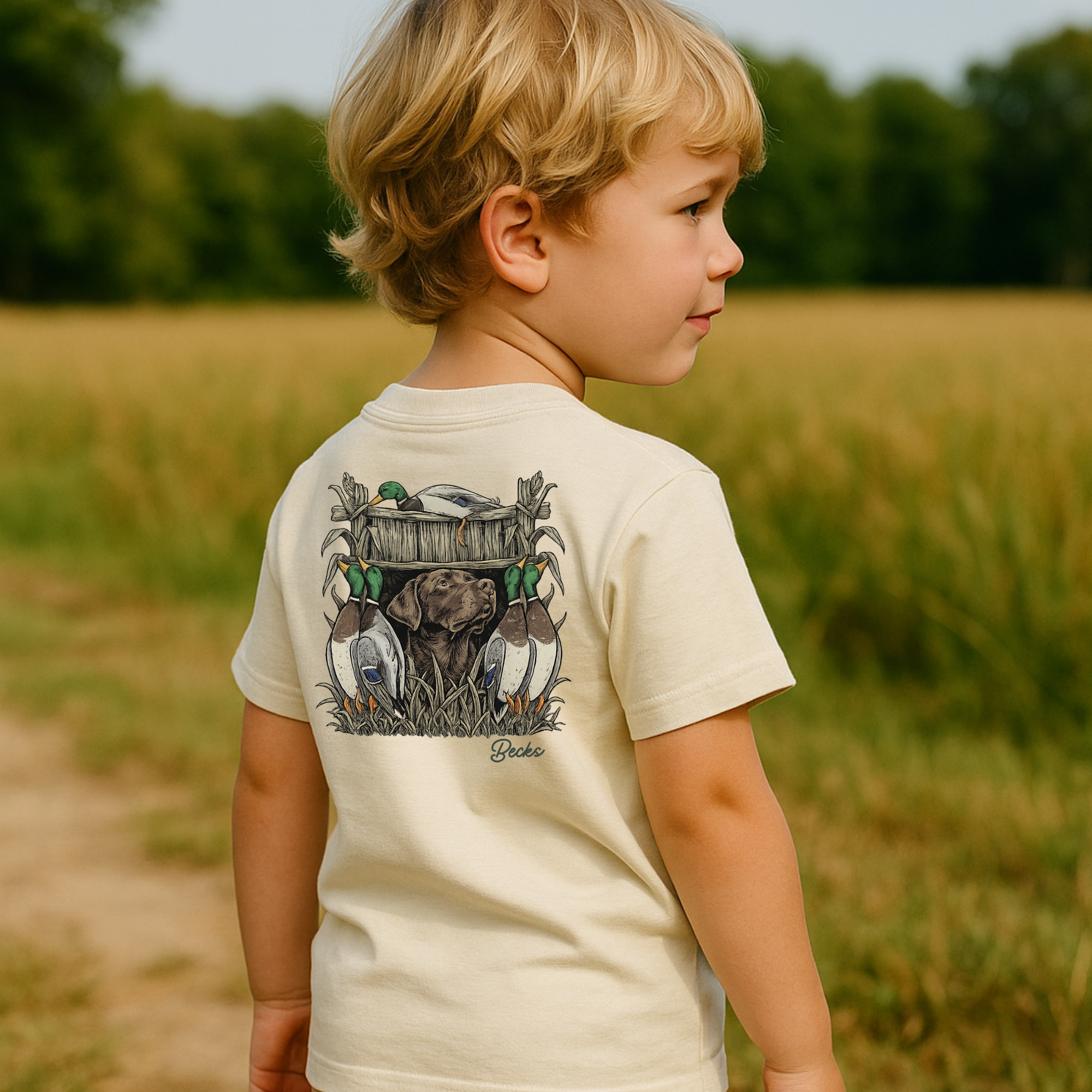Duck Blind Pup Tee