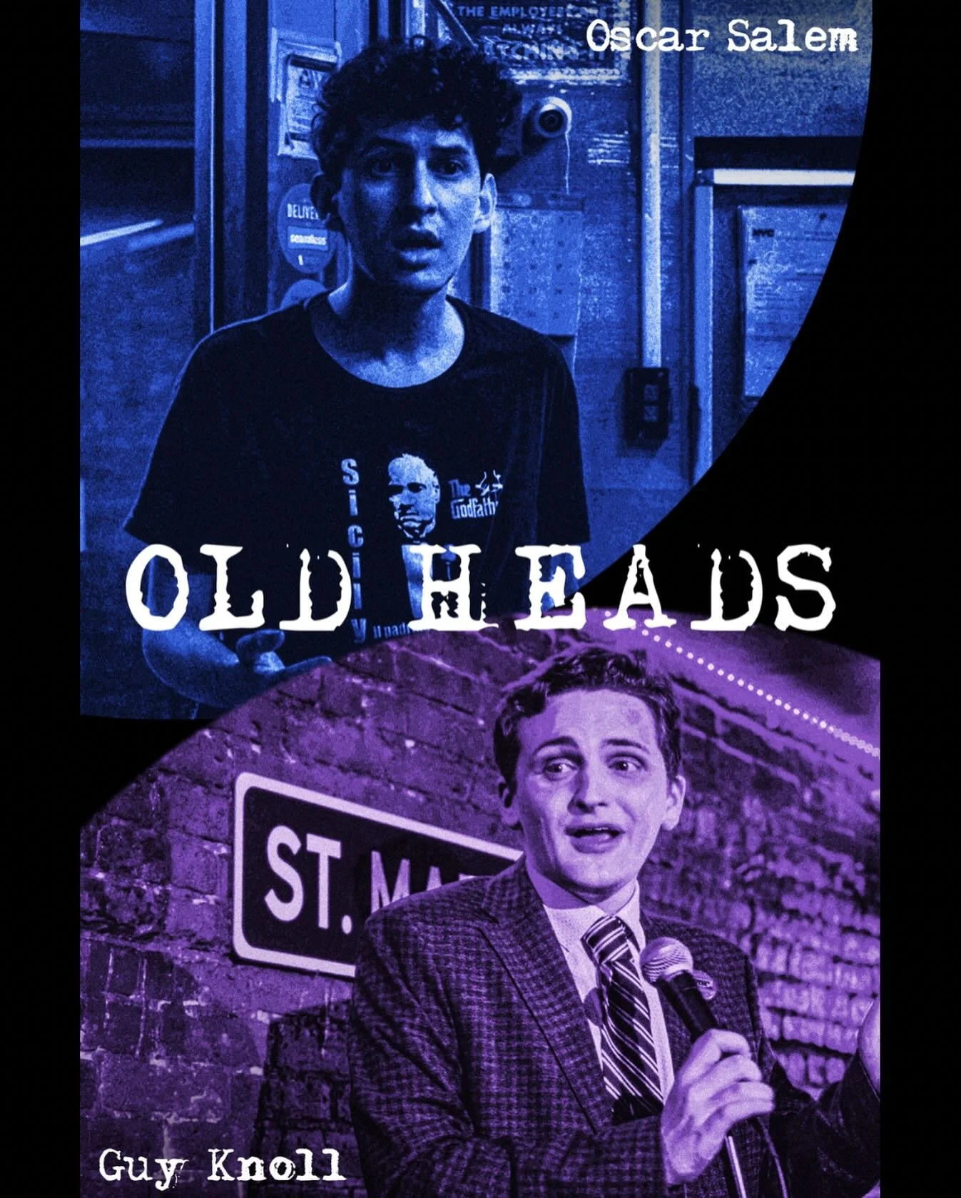 Be there Sunday, February 1st, 7:30pm, at the St. Marks Comedy Club for the premiere of Old Heads! 

Old Heads is the latest @_atthehelmproductions project and our first TV pilot.

Old Heads was written by @guydavidknollcomedy and @oscarr.salem , dir