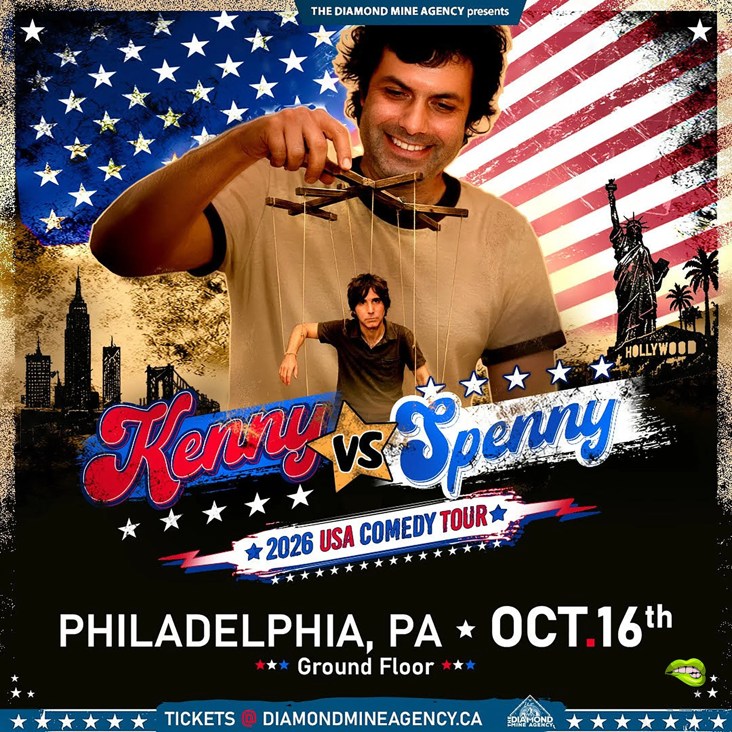 The Kenny VS Spenny 2026 USA Comedy Tour