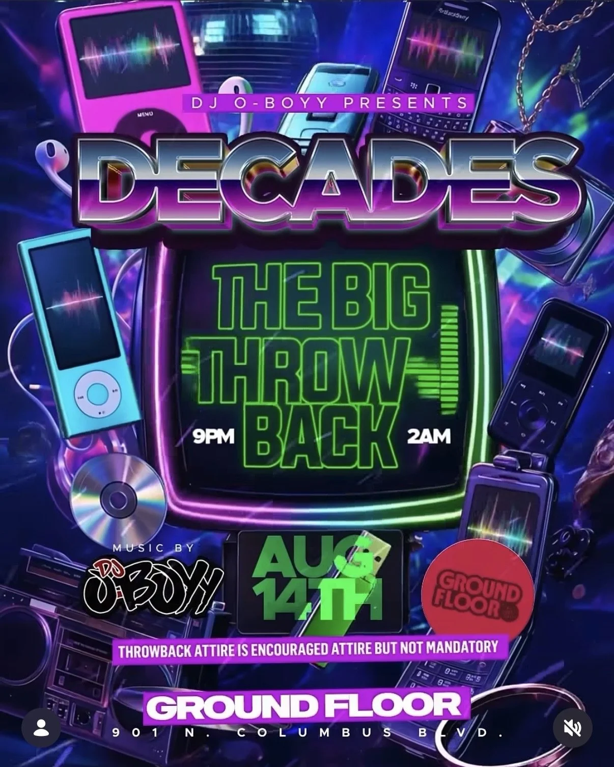 DECADES: THE BIG THROWBACK