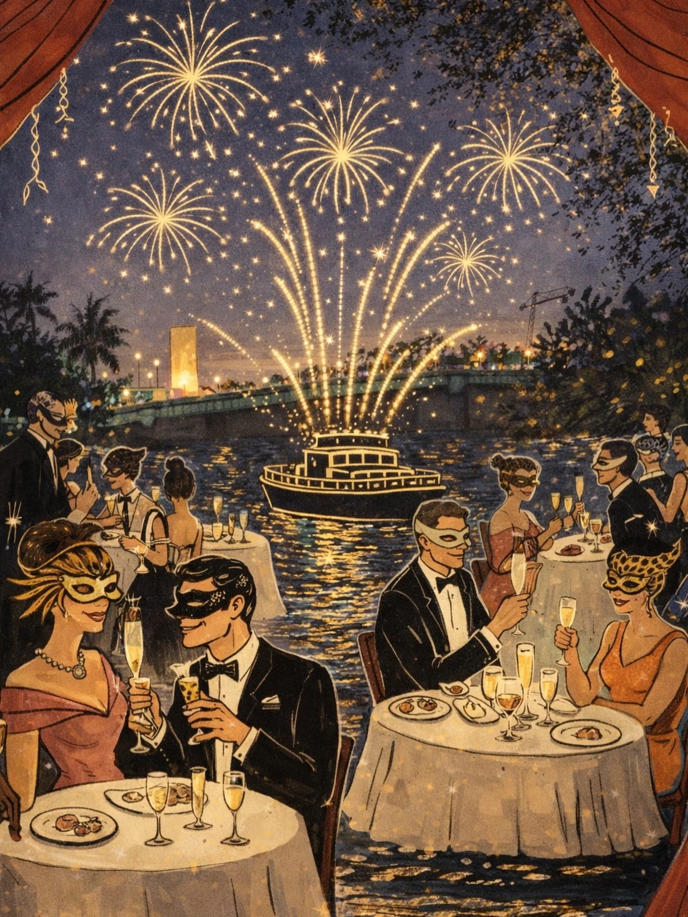 ✨ A few last-minute reservations are still available on Resy ✨ Join us for Una Notte a Venezia by the river &mdash; a magical masquerade evening as we come together for the final dinner of the year 🍽️ ✨ 

We can&rsquo;t wait to celebrate the close o