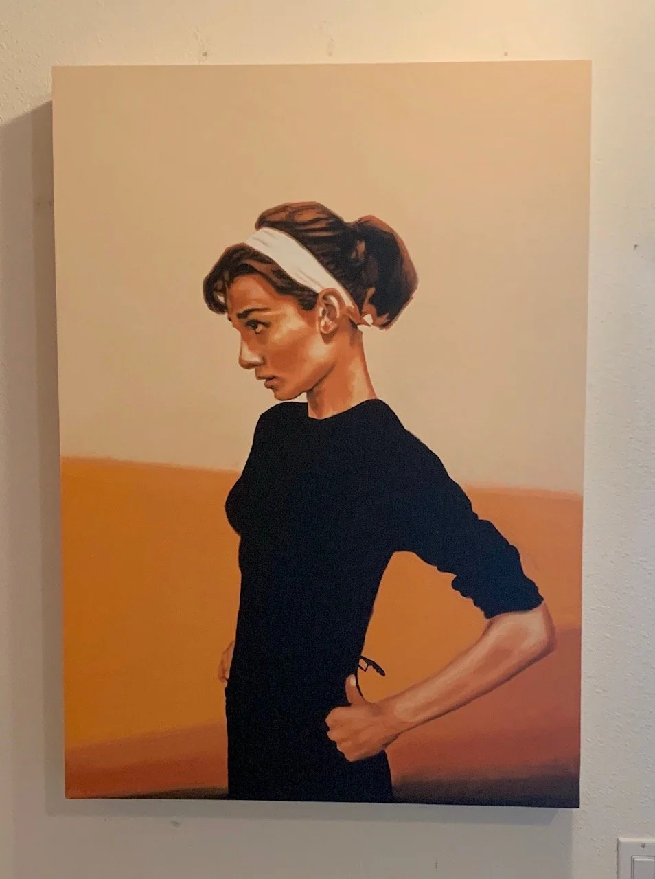 Audrey Hepburn - 2018   SOLD