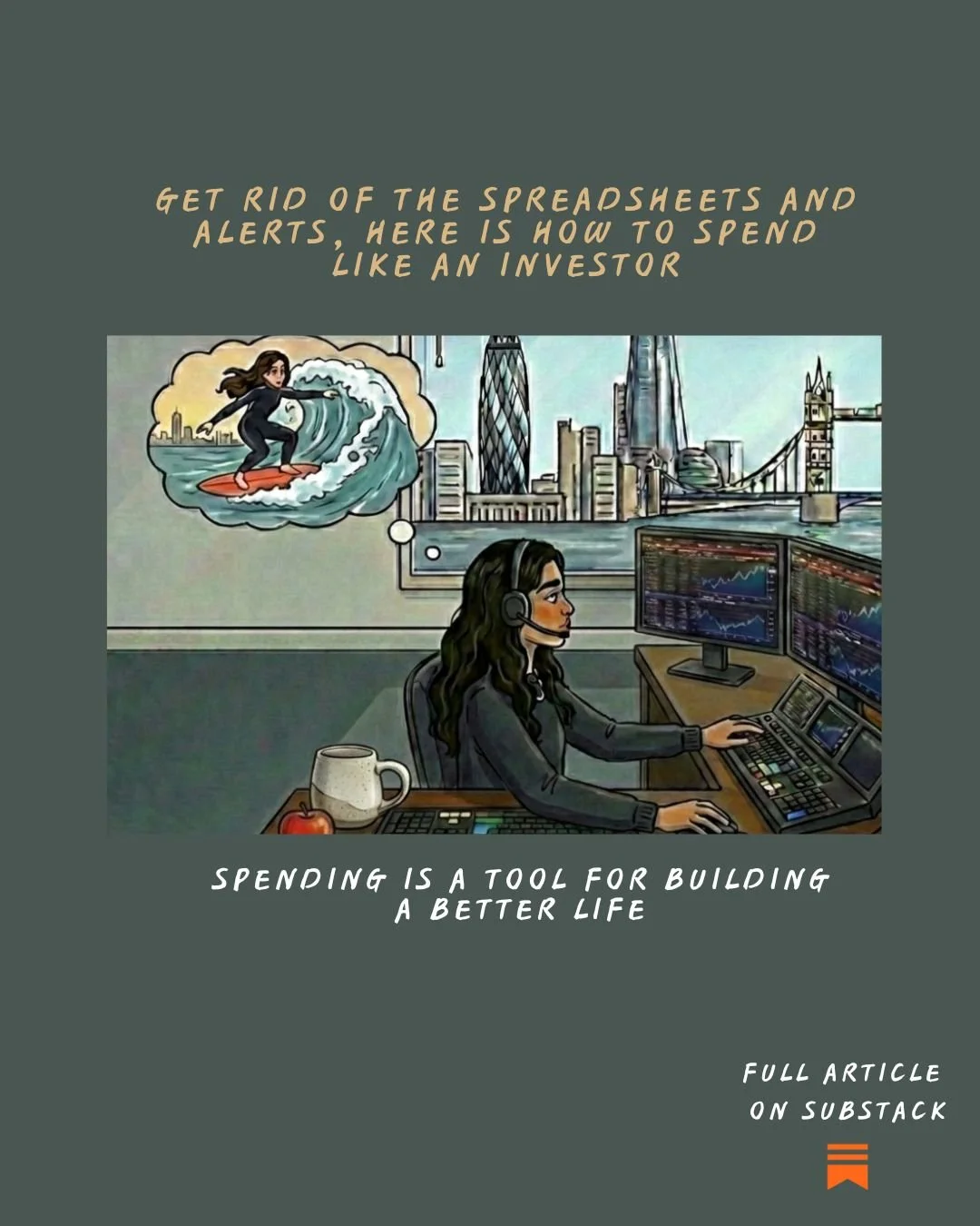 spending like an investor, investment education incoming by piya