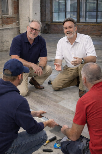 Bruce Newton with 42 years of Installation Training and Tech Service and Scott Quinn with 8 years of Quality Engineering experience