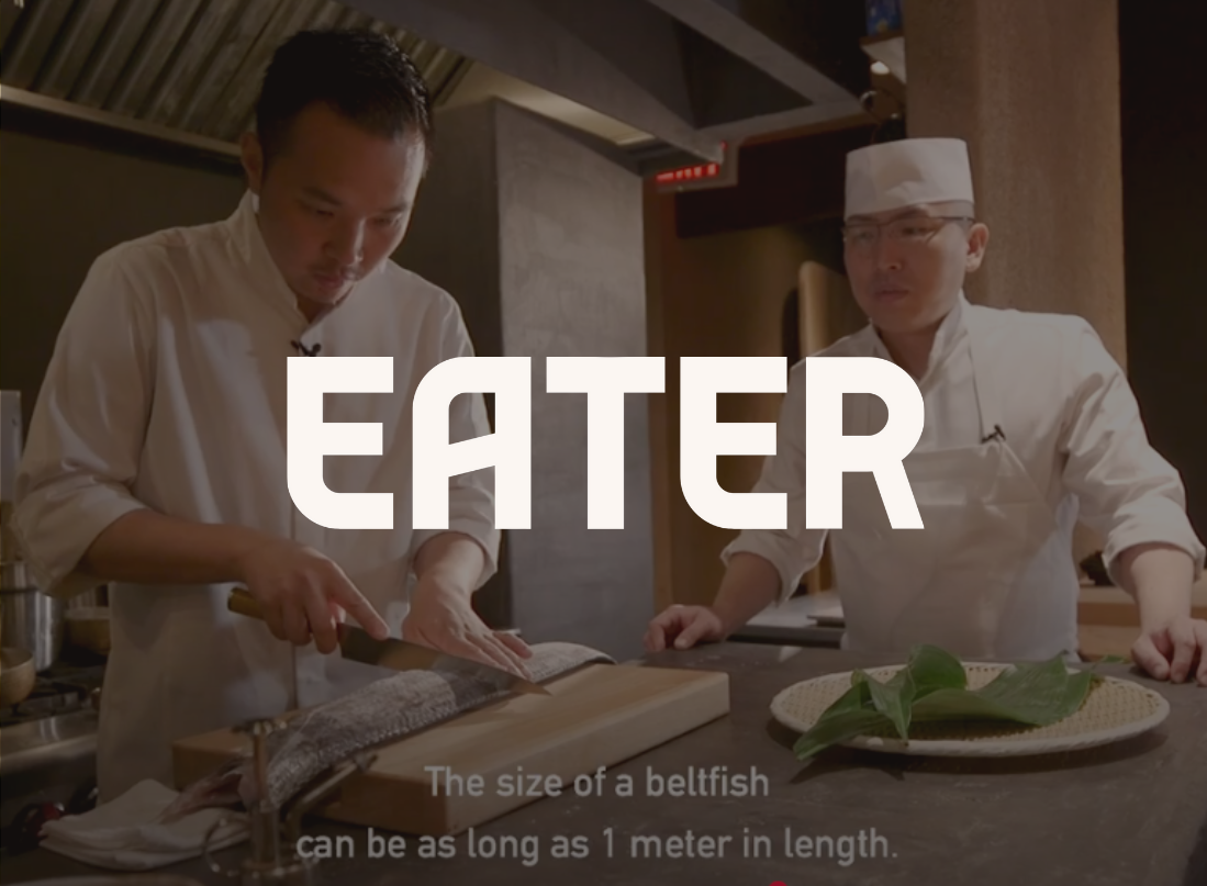 2019/9/18  Eater – YouTube - How Two Master Sushi Chefs Created a Brand New Omakase Using American Fish — Omakase