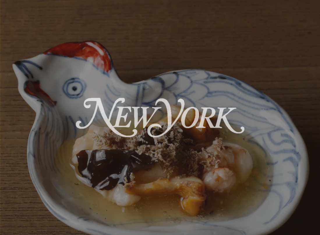 New York – The former chef of Kajitsu is behind this omakase counter in the back of a casual all-day café.