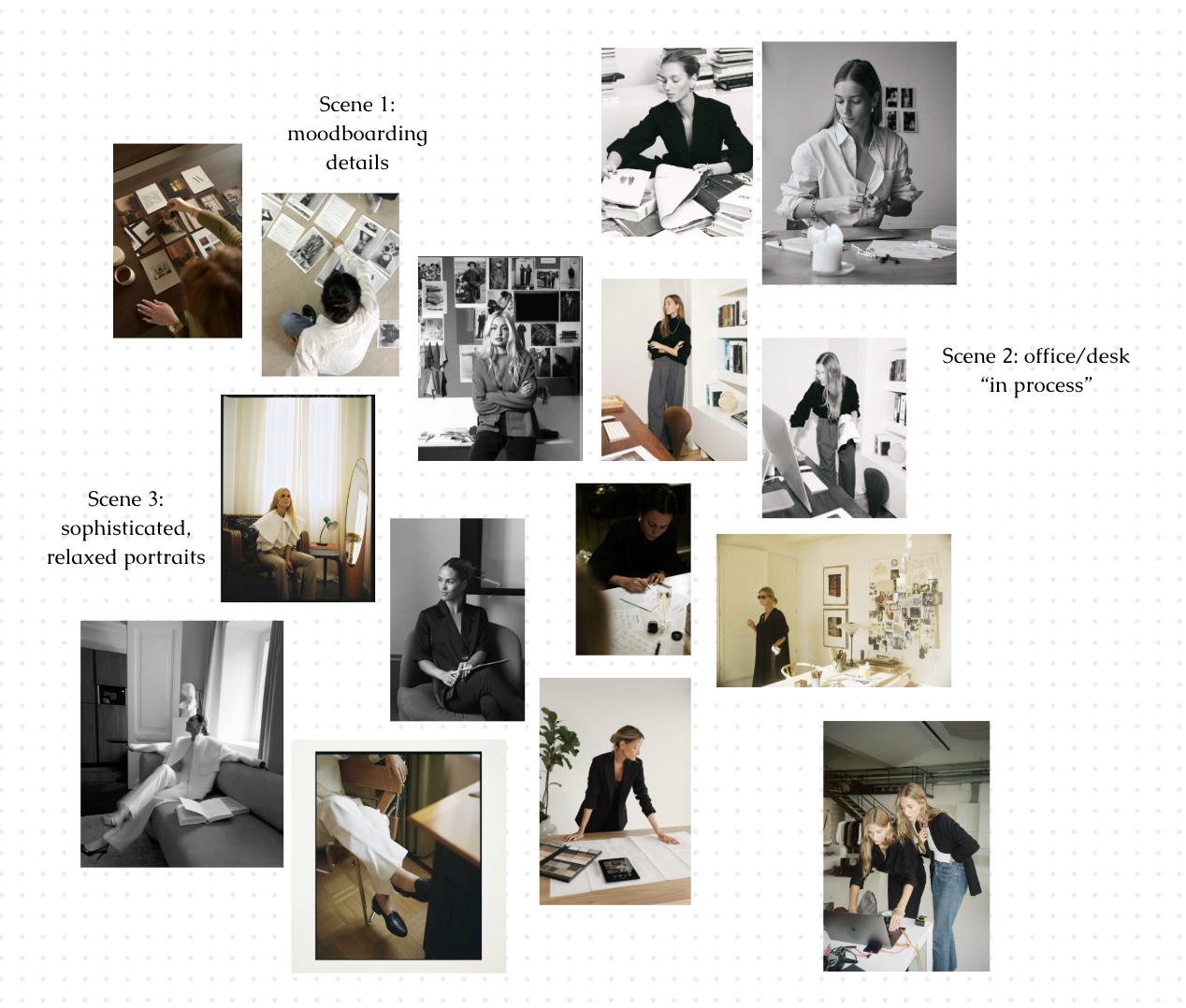 Studio Margaux Wedding Planner Brand Shoot Mood Board