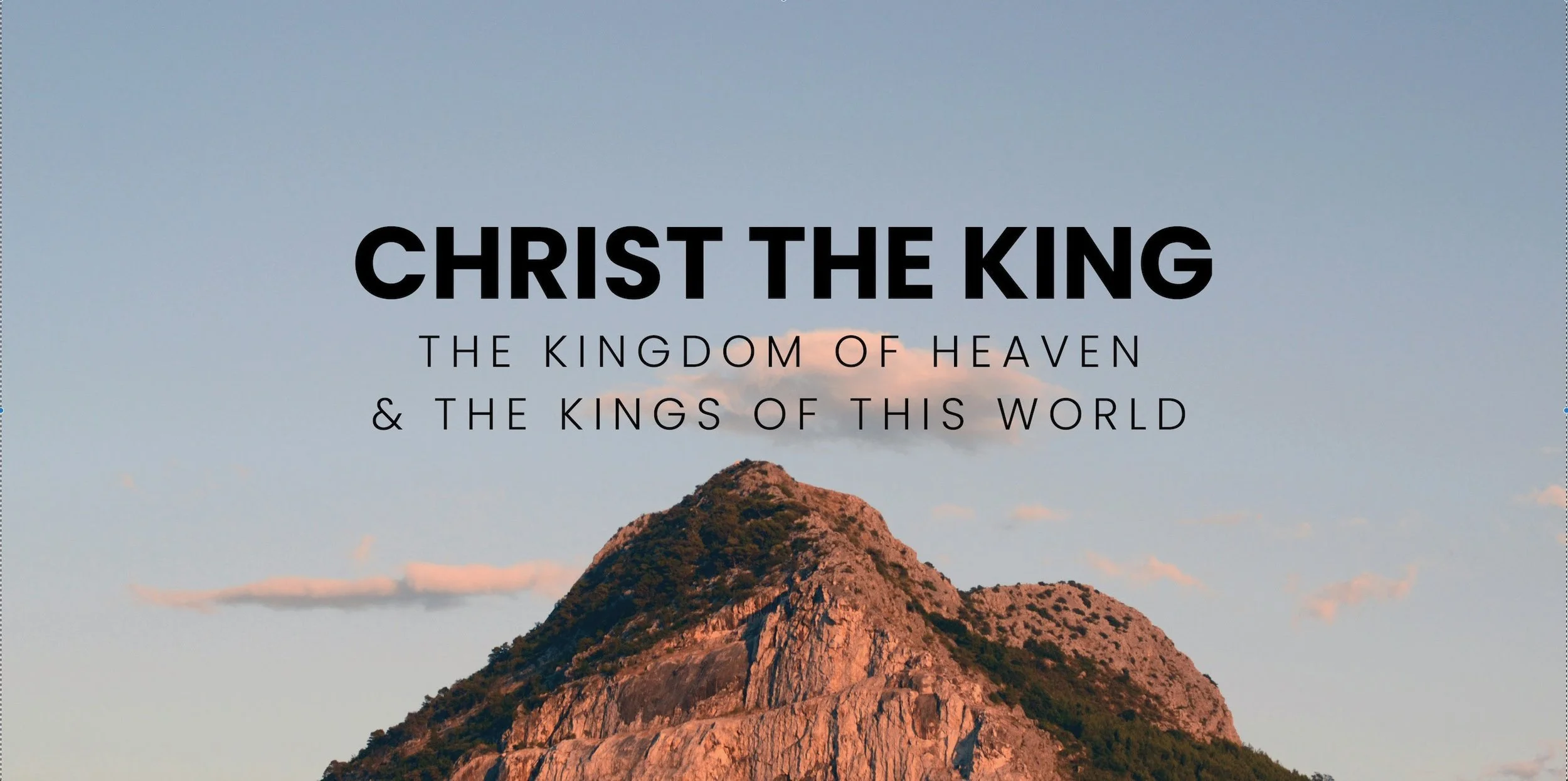 The King and His Kingdom