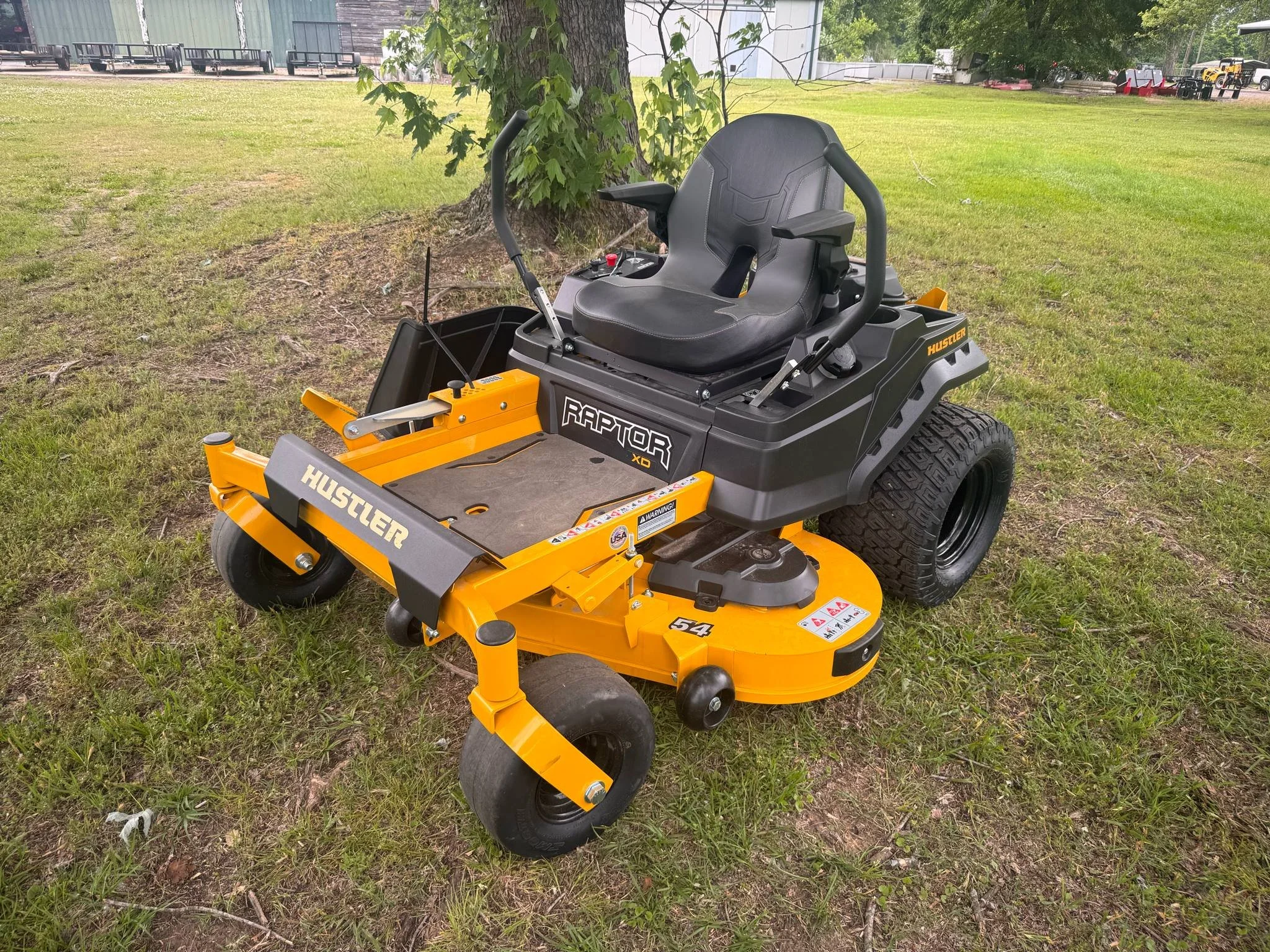 Hustler Raptor XD 54" Zero Turn Mower
